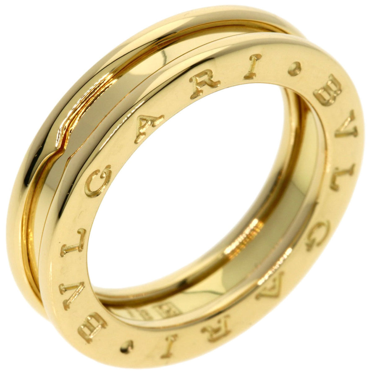 Bvlgari Yellow Gold Yellow Gold (18K) Band Ring (Pre-Owned)