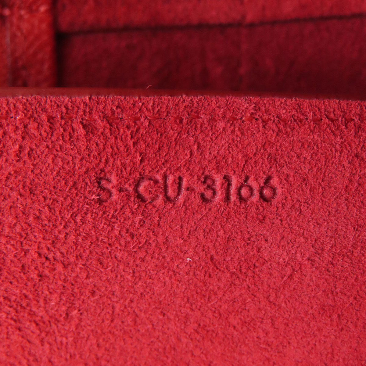 Celine Red Color Leather Handbag (Pre-Owned)