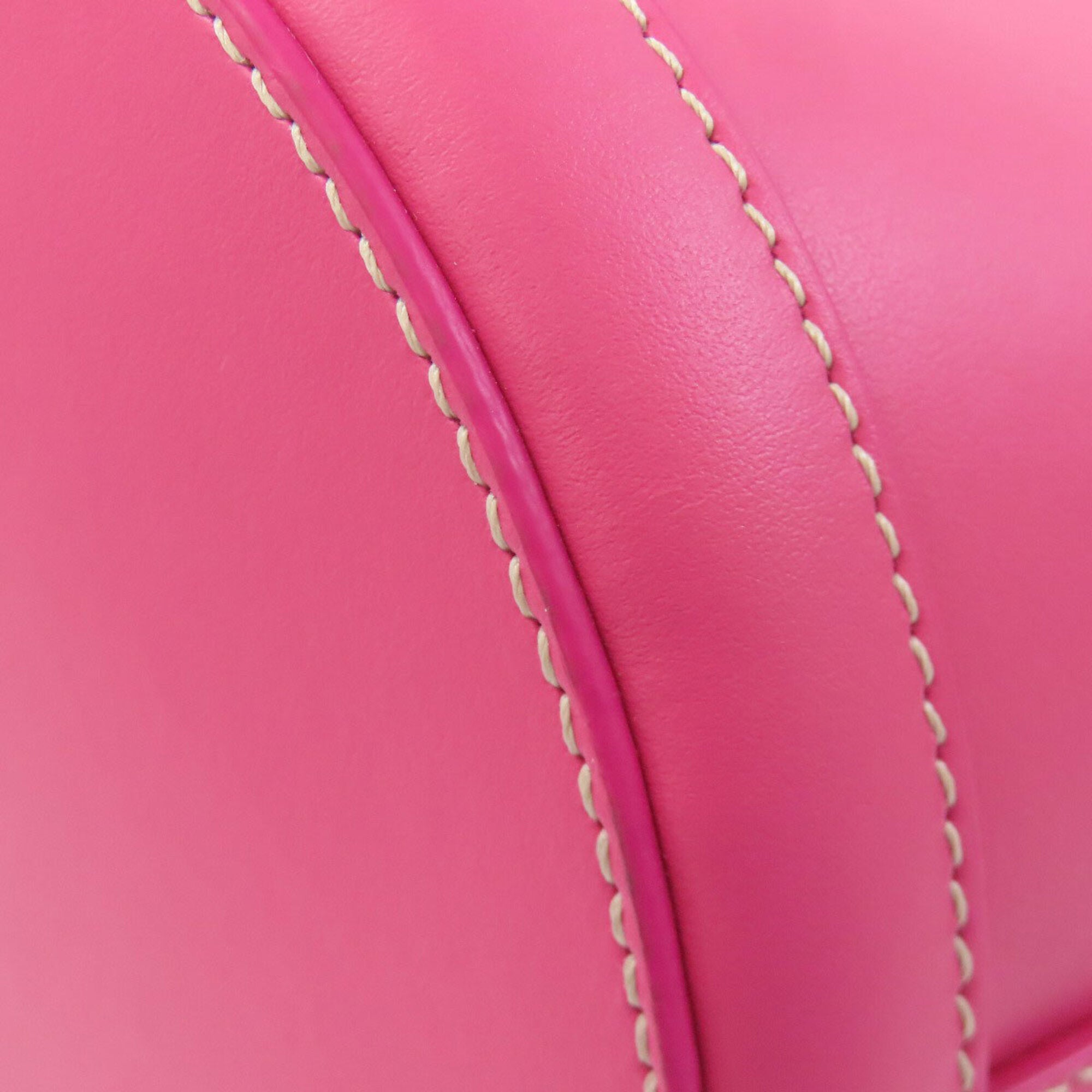 Marni Pink Leather Shoulder Bag (Pre-Owned)