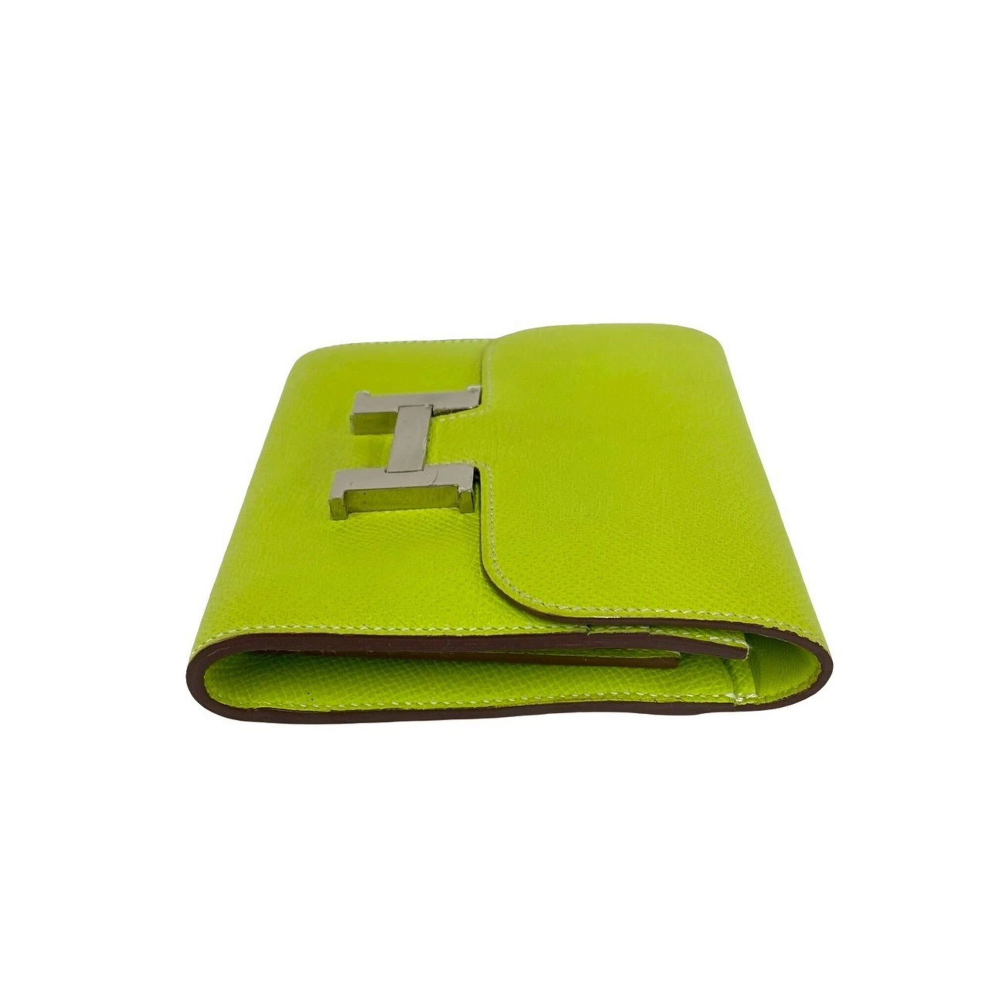 Hermes Green Epsom Leather Wallet (Bi-Fold) (Pre-Owned)