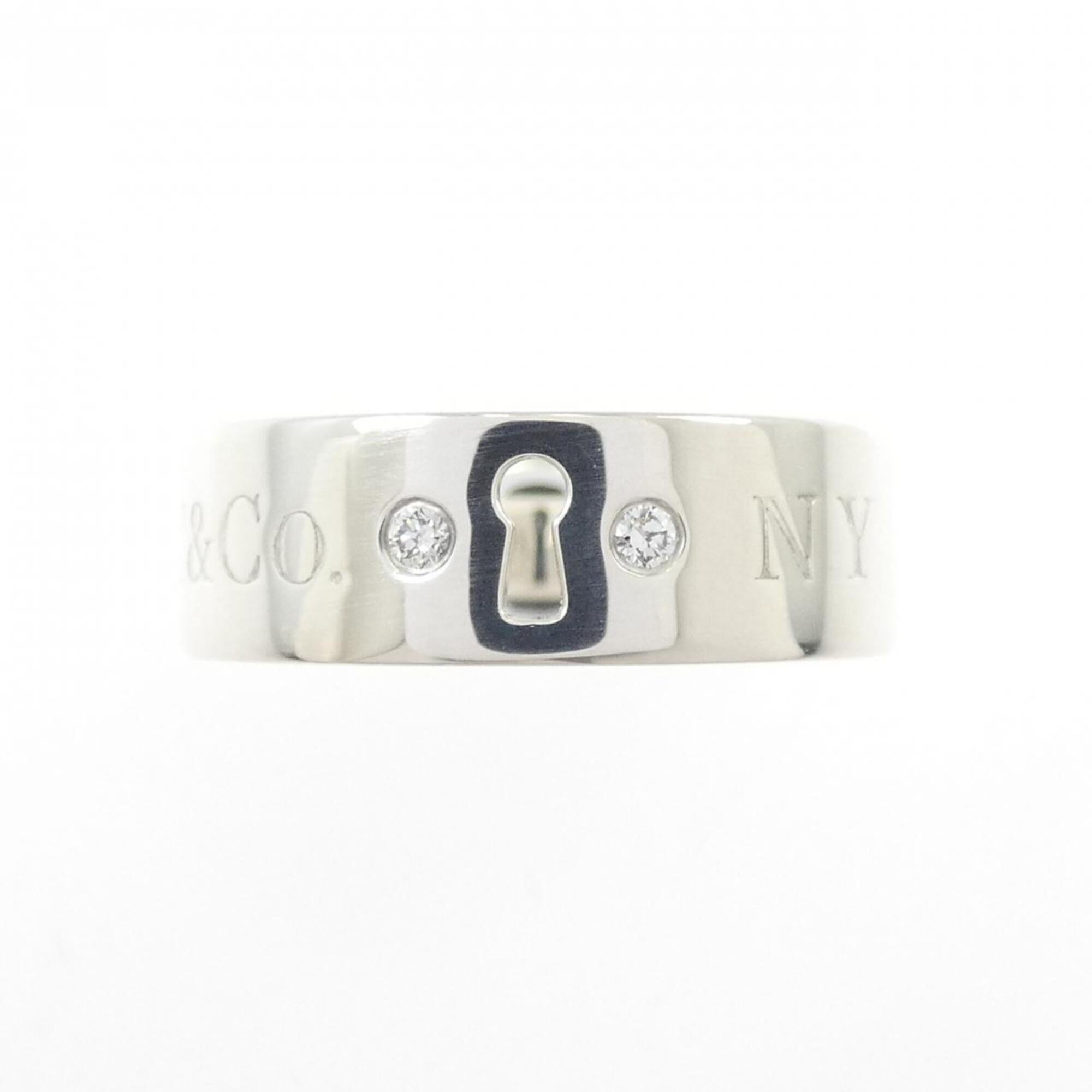 Tiffany Silver Silver 925 Band Ring (Pre-Owned)