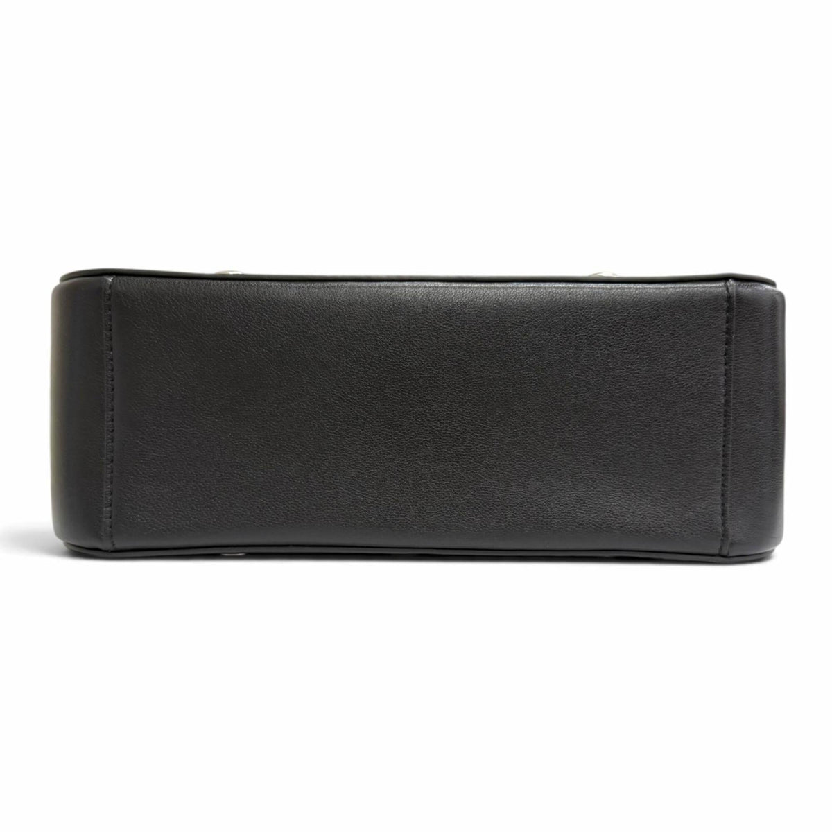 Bally Black Leather Handbag Shoulder Bag (Pre-Owned)