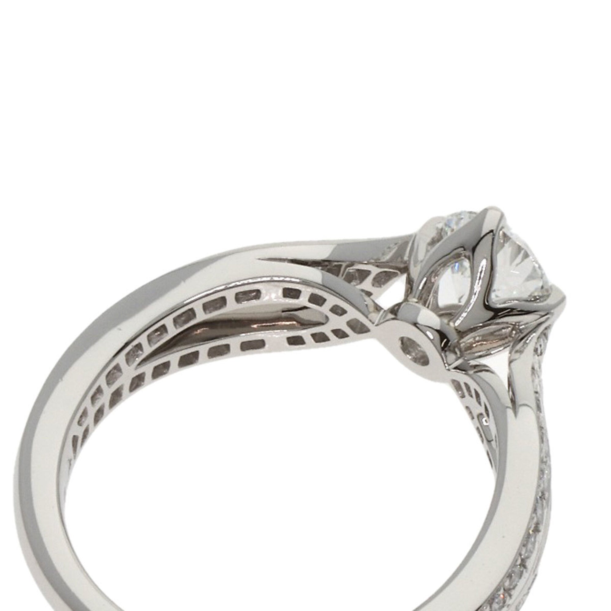 Boucheron Platinum Platinum 950 Band Ring (Pre-Owned)