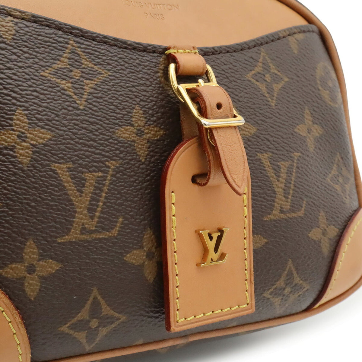 Louis Vuitton Brown Monogram Monogram Clutch Bag Pochette Shoulder Bag (Pre-Owned)