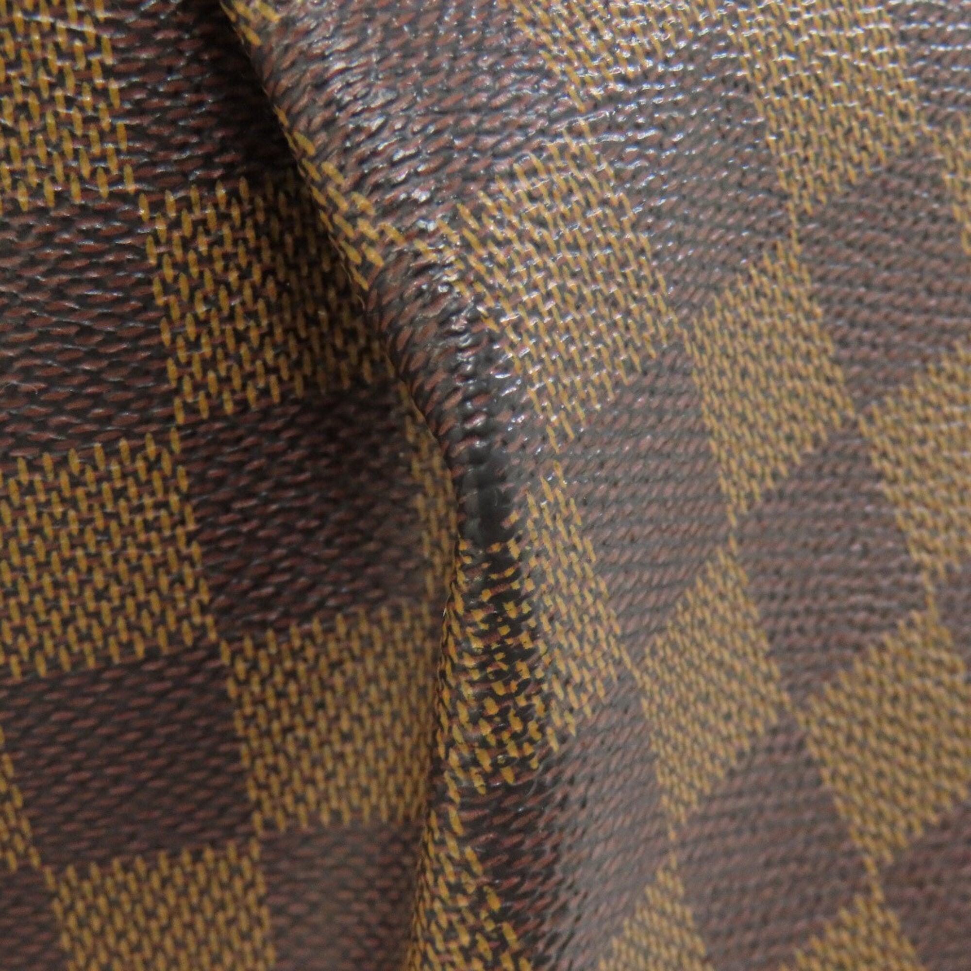 Louis Vuitton Damier Damier Canvas Ebene Damier Canvas Tote Bag (Pre-Owned)