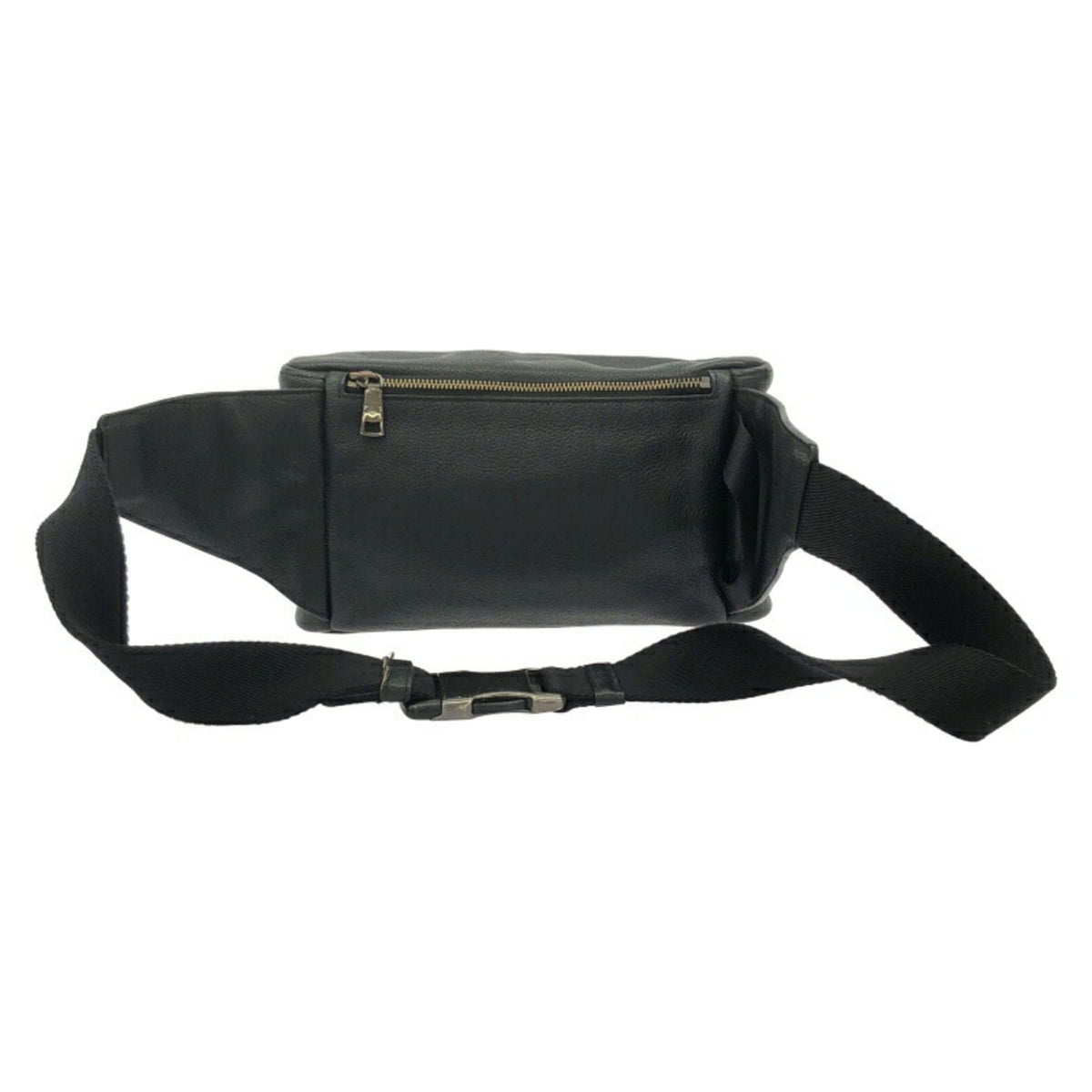Coach Black Leather Fanny Pack (Pre-Owned)