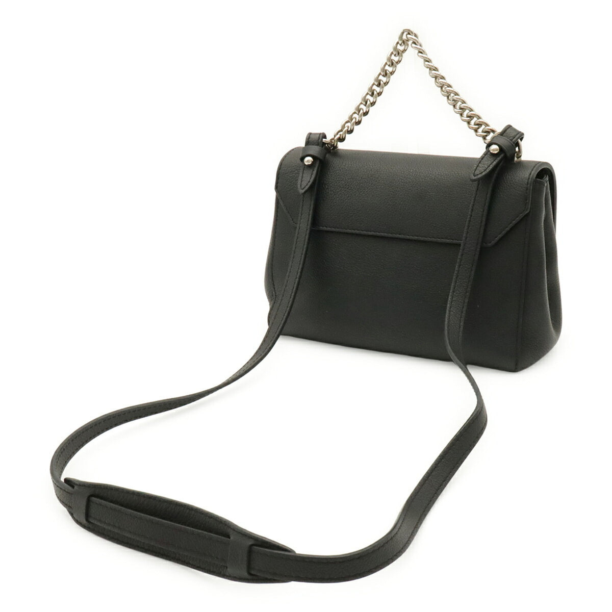 Louis Vuitton Black Noir White Handbag Shoulder Bag (Pre-Owned)