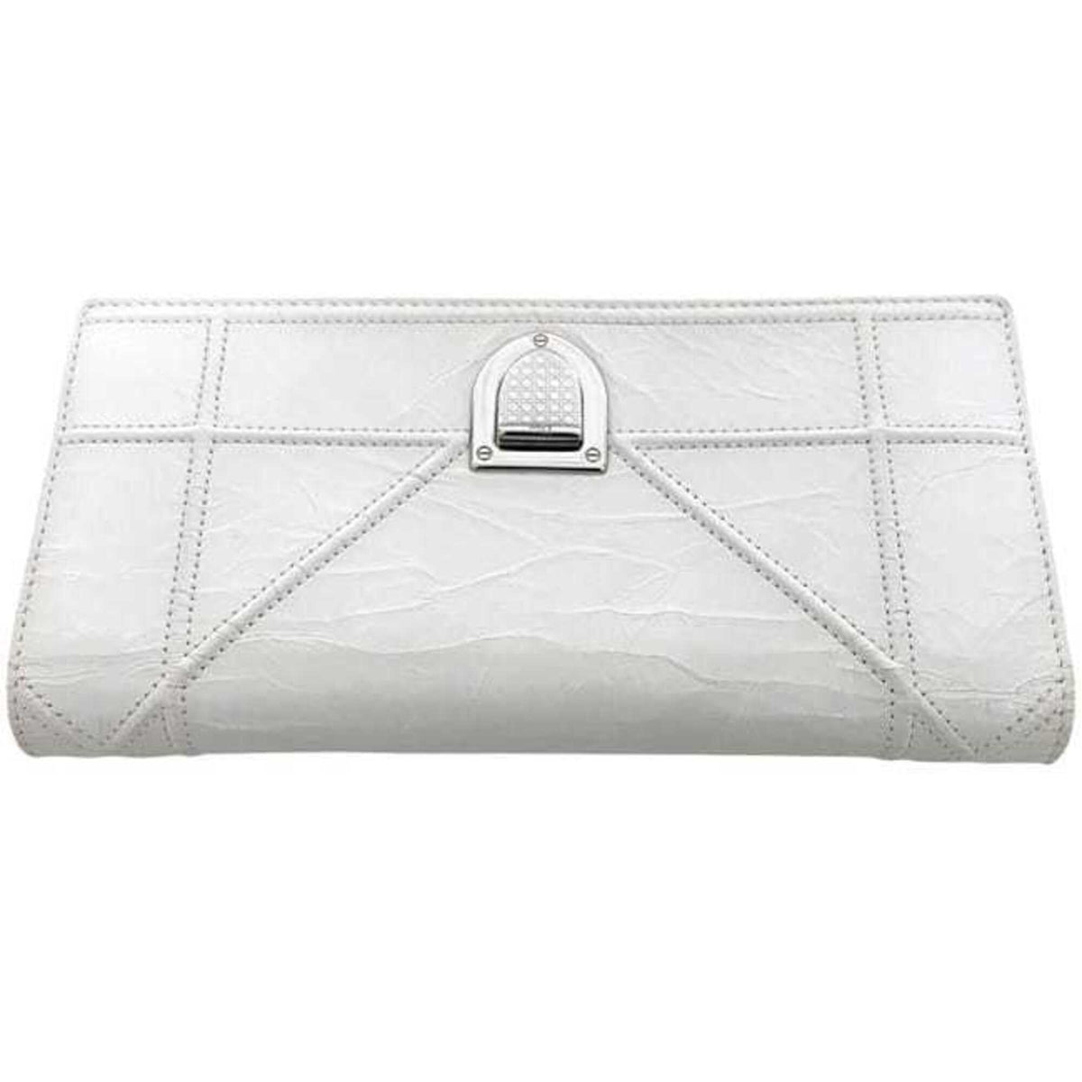 Christian Dior White Leather Shoulder Bag (Pre-Owned)