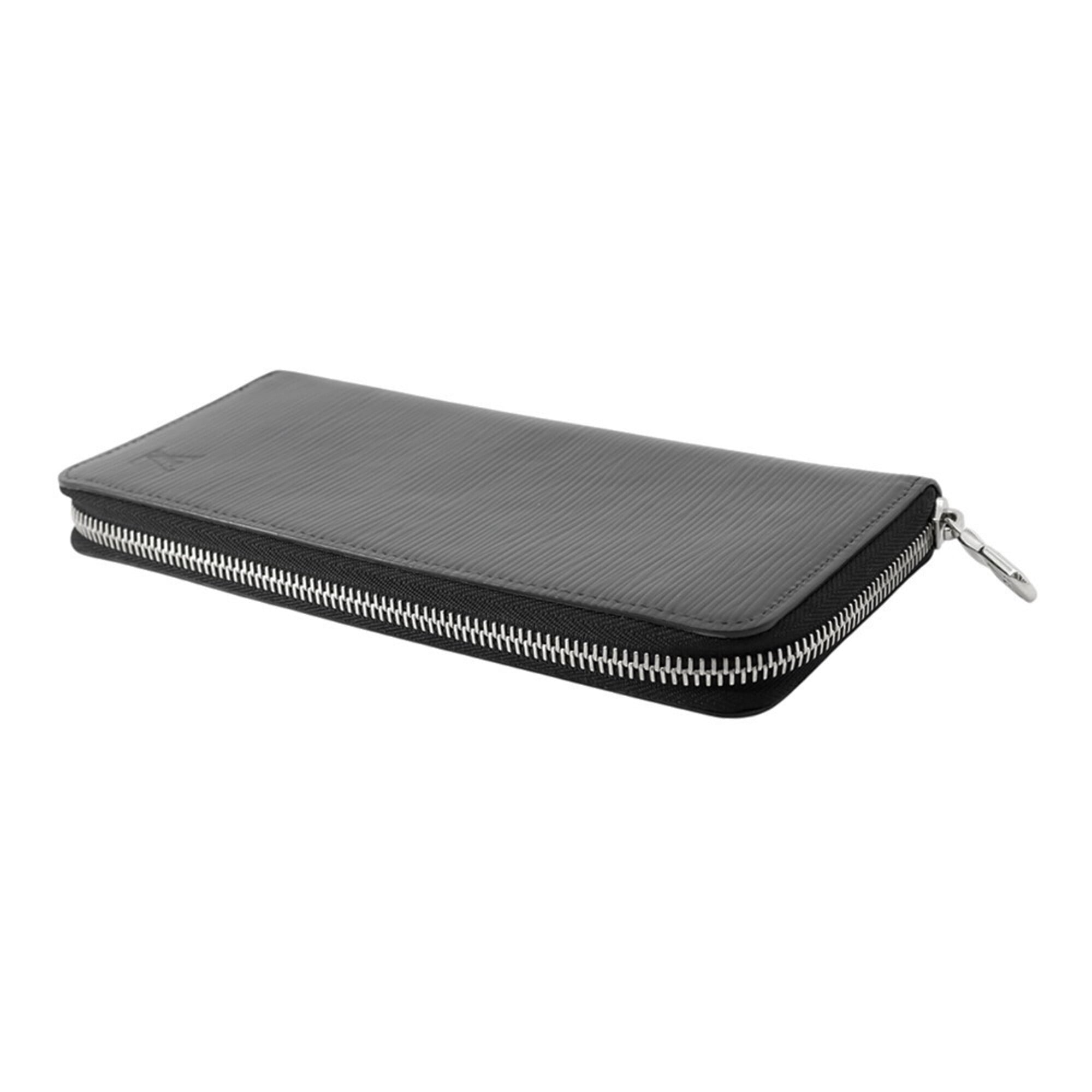 Louis Vuitton Epi Black Noir Epi Leather Long Wallet (Bi-Fold) (Pre-Owned)