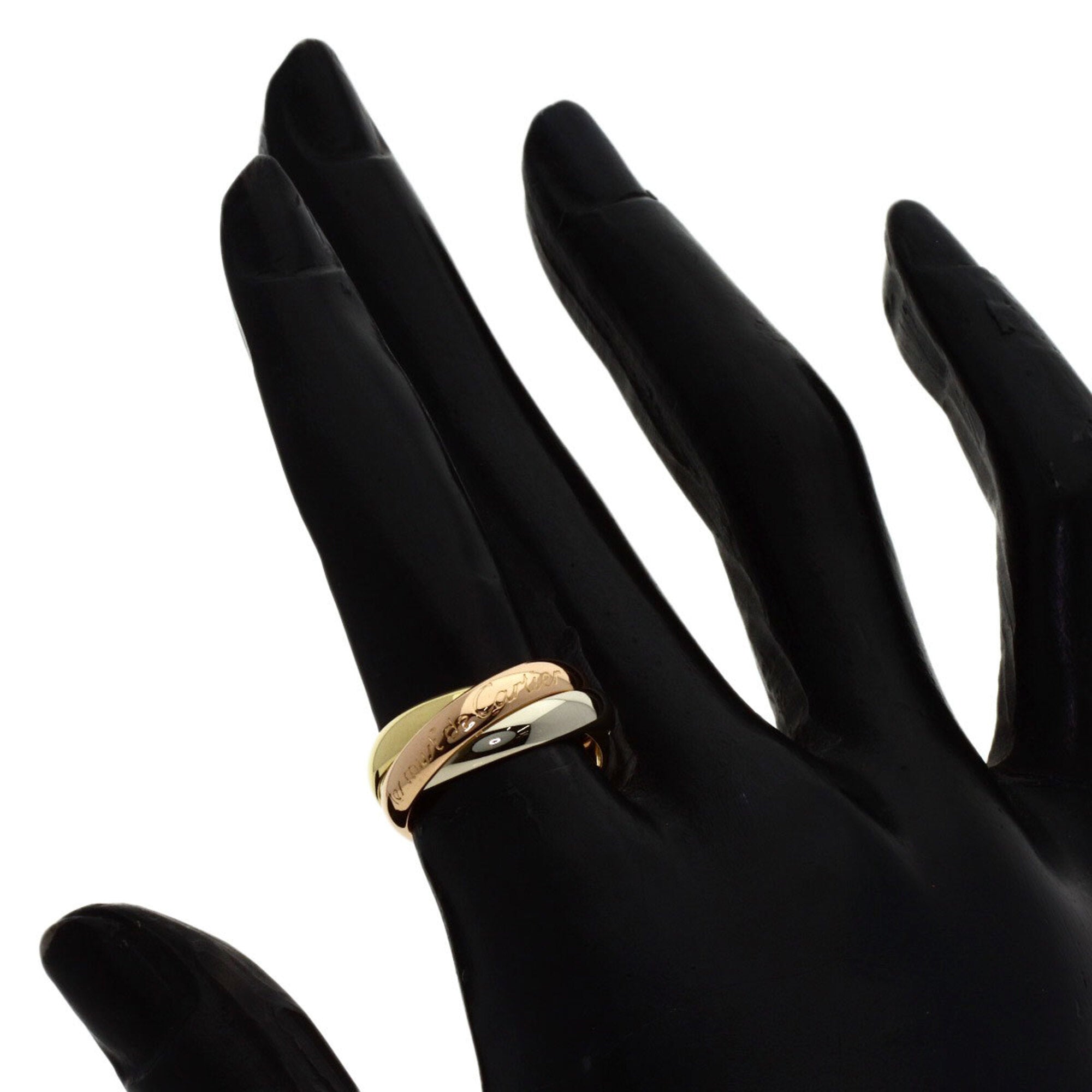 Cartier Yellow Gold (18K) Pink Gold (18K) White Gold (18K) Band Ring (Pre-Owned)