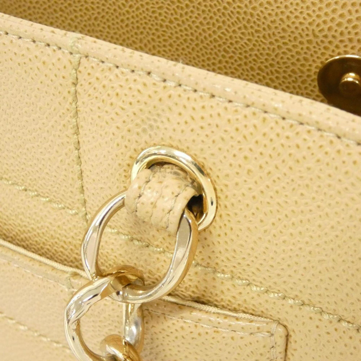 Chanel Beige Handbag (Pre-Owned)