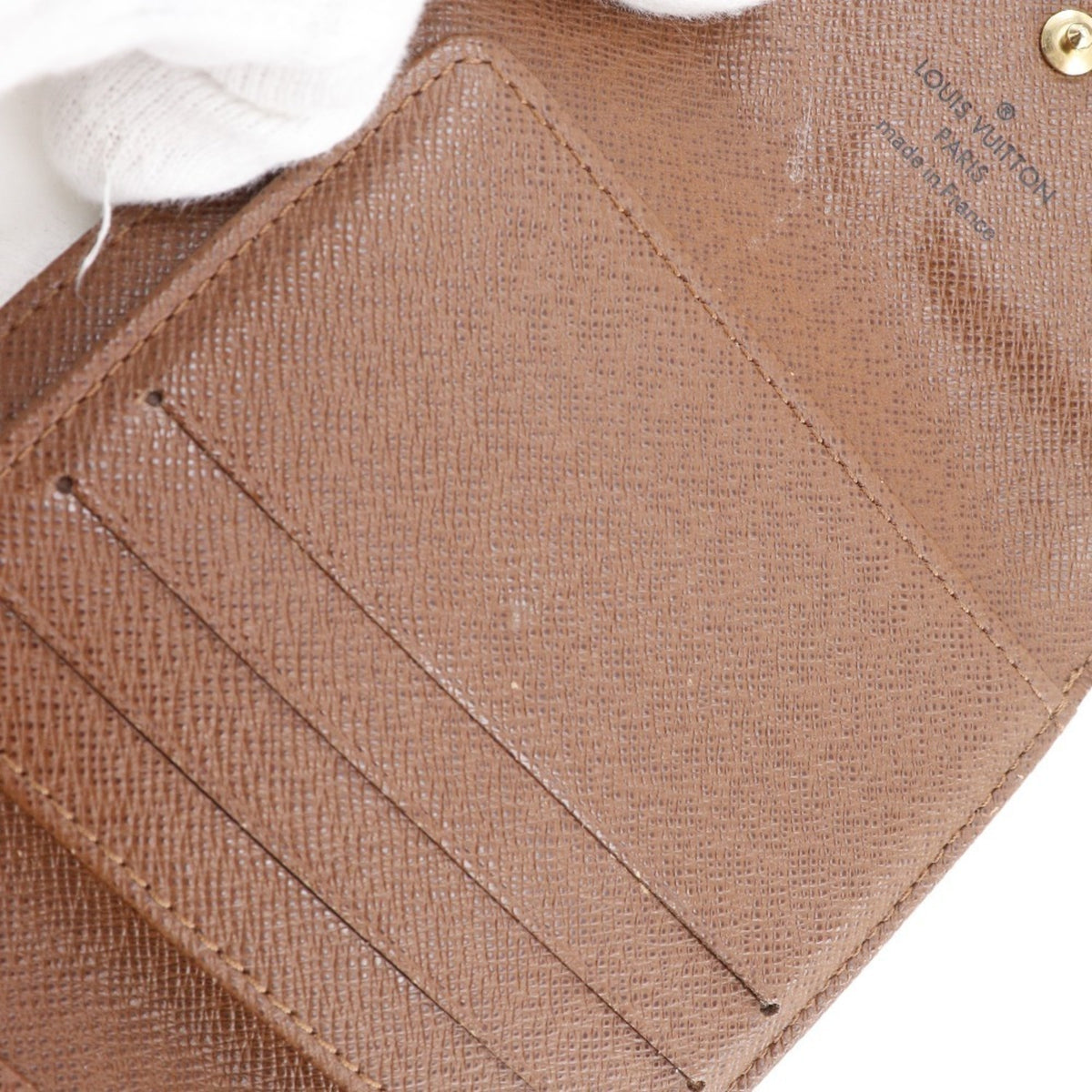 Louis Vuitton Monogram Brown Monogram Monogram Canvas Wallet (Bi-Fold) (Pre-Owned)