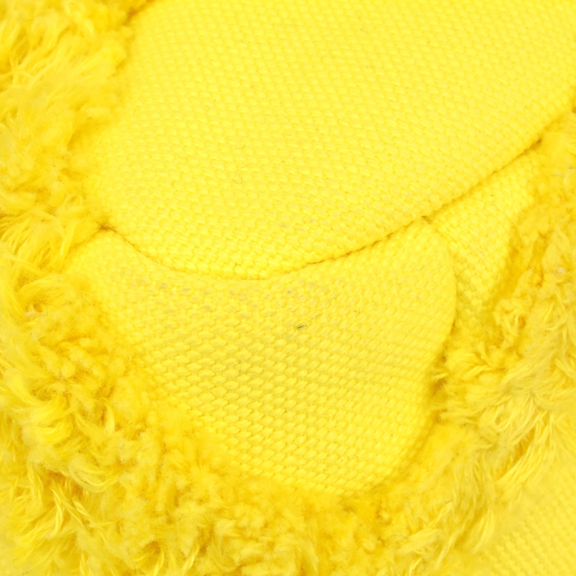 Chanel Yellow Canvas Leather Shoulder Bag (Pre-Owned)