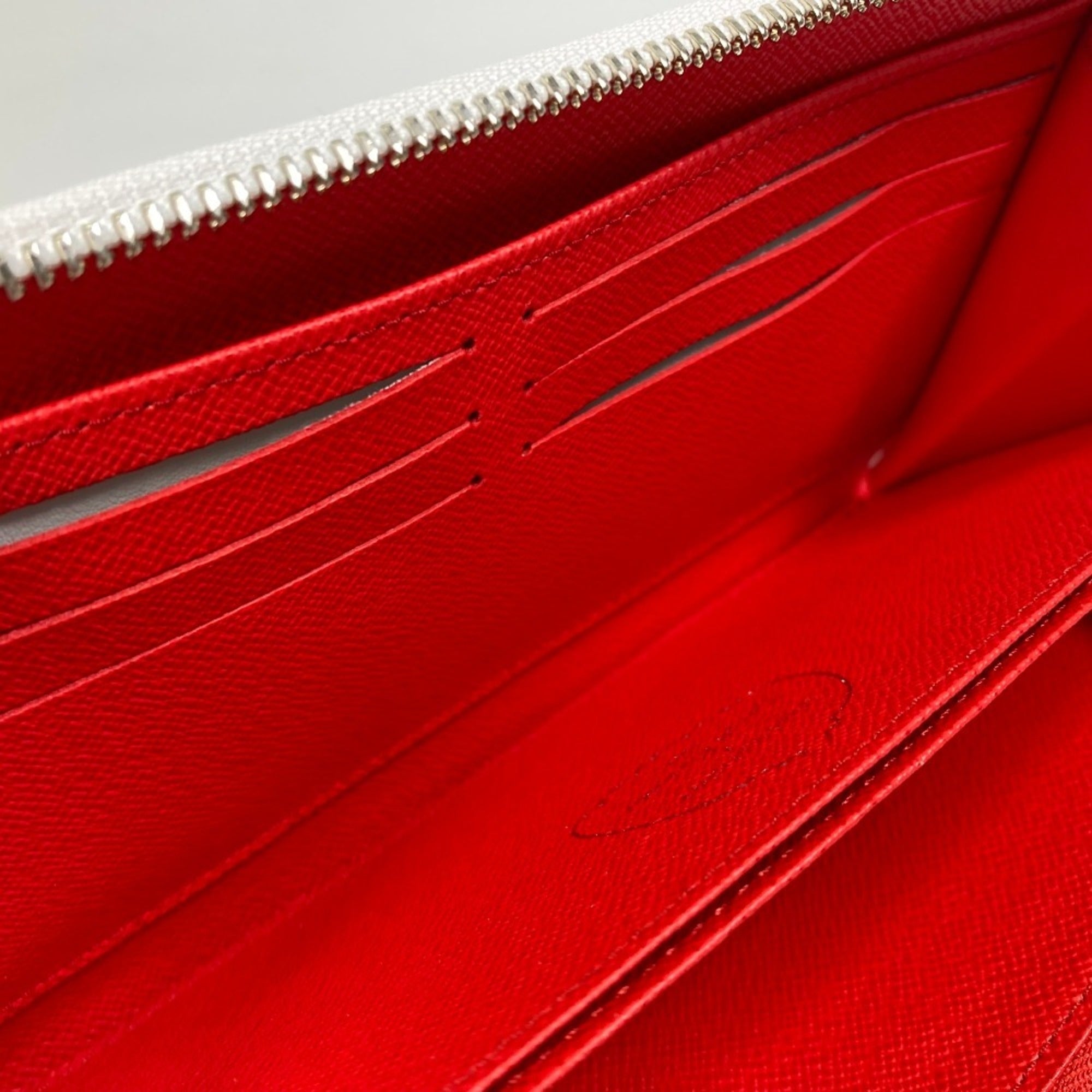 Louis Vuitton Red Color Rouge White Epi Leather Coin Purse/Coin Case (Pre-Owned)