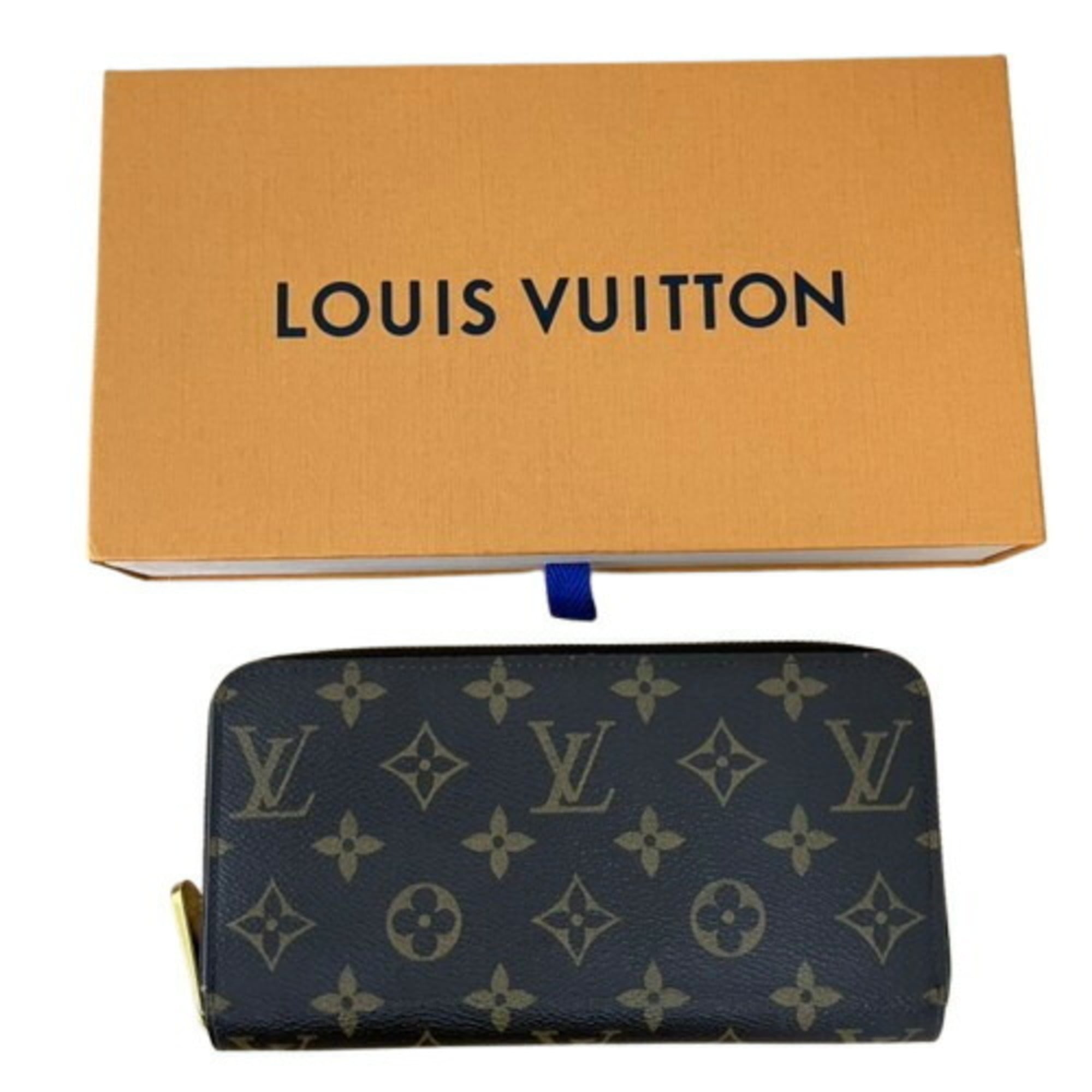 Louis Vuitton Brown Monogram Monogram Long Wallet (Bi-Fold) (Pre-Owned)