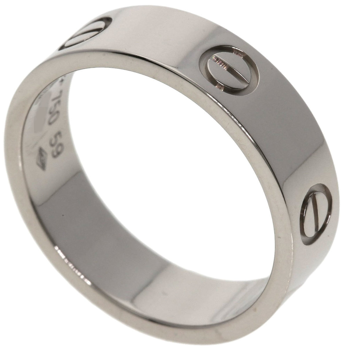 Cartier White Gold (18K) Band Ring (Pre-Owned)