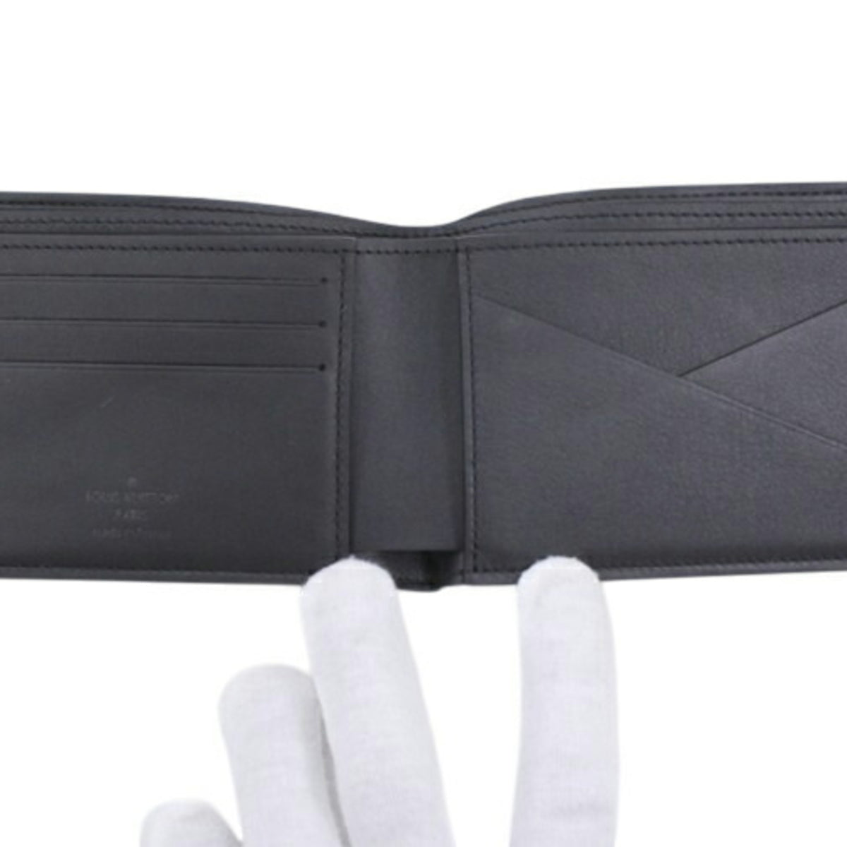 Louis Vuitton Black Infini Damier Infini Wallet (Bi-Fold) (Pre-Owned)