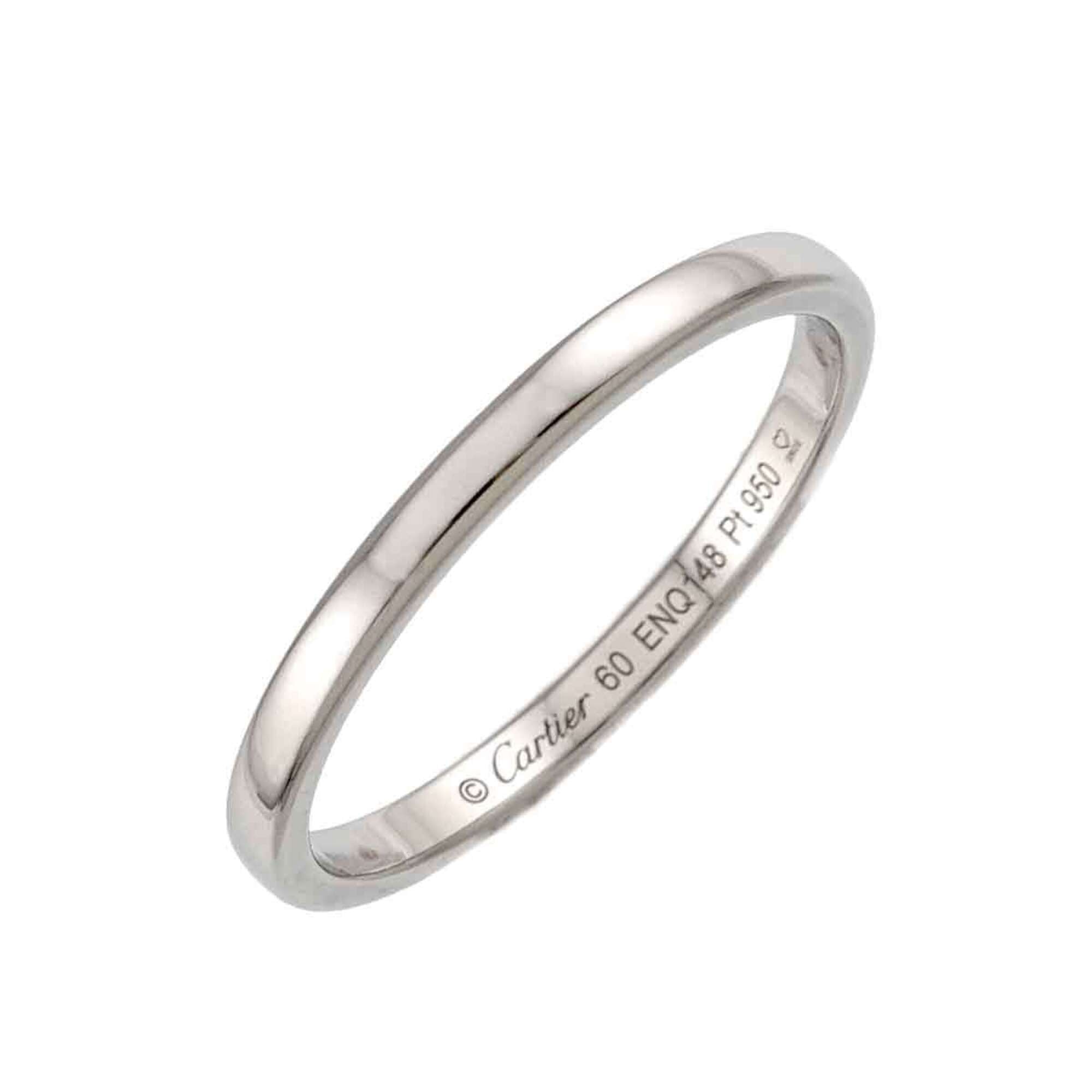 Cartier Platinum 950 Band Ring (Pre-Owned)