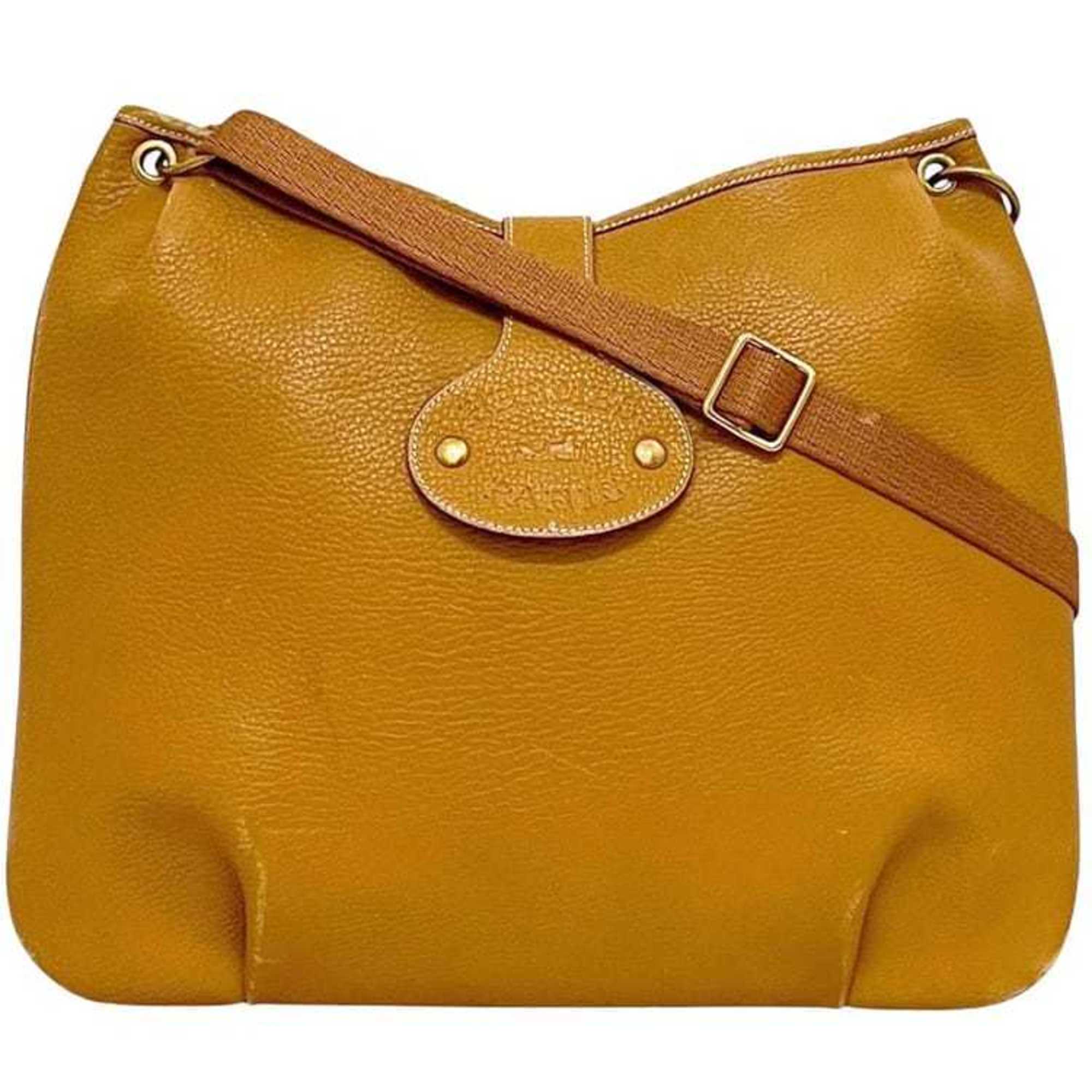 Hermes Brown Camel Leather Ardennes Leather Shoulder Bag (Pre-Owned)