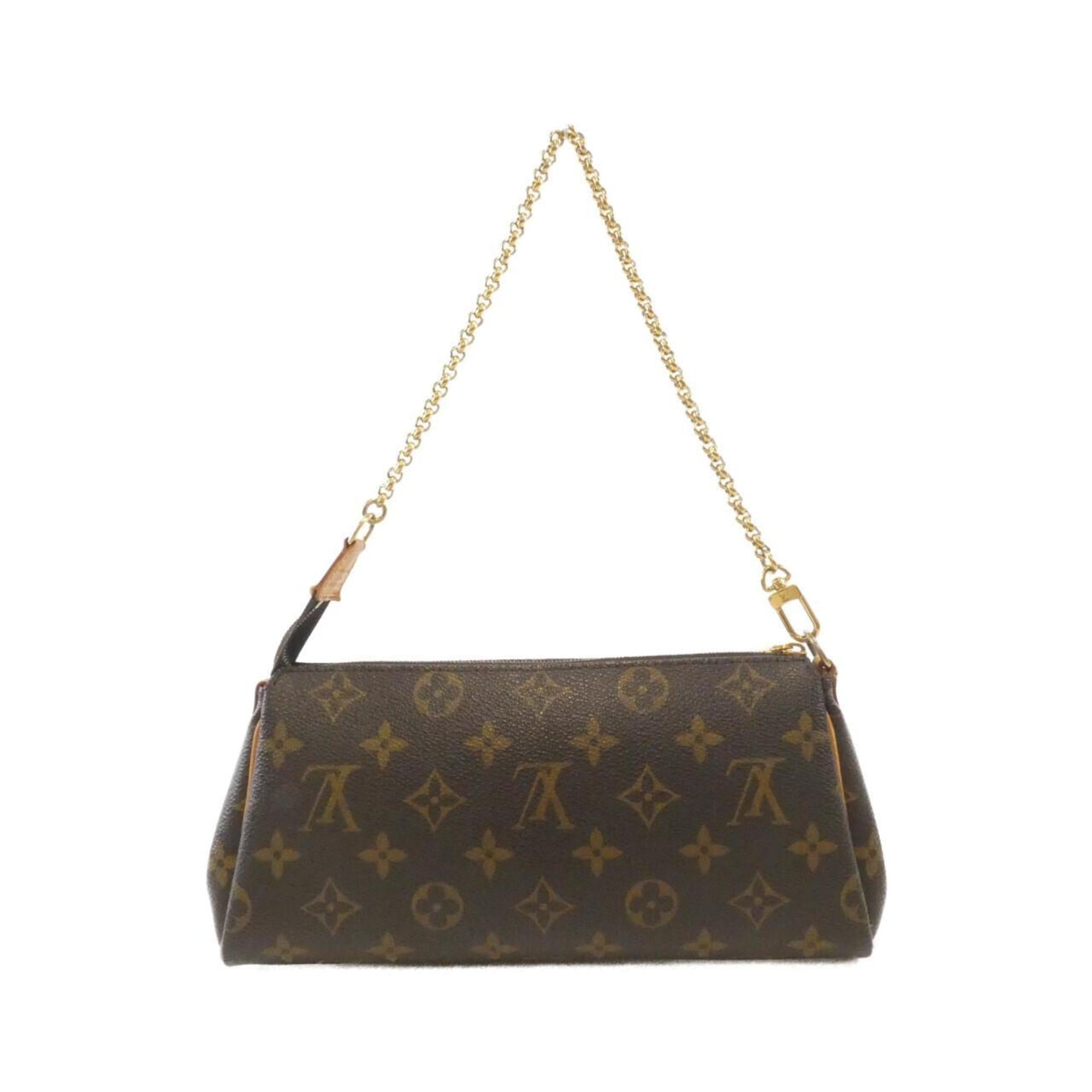 Louis Vuitton Brown Coated Canvas Shoulder Bag (Pre-Owned)