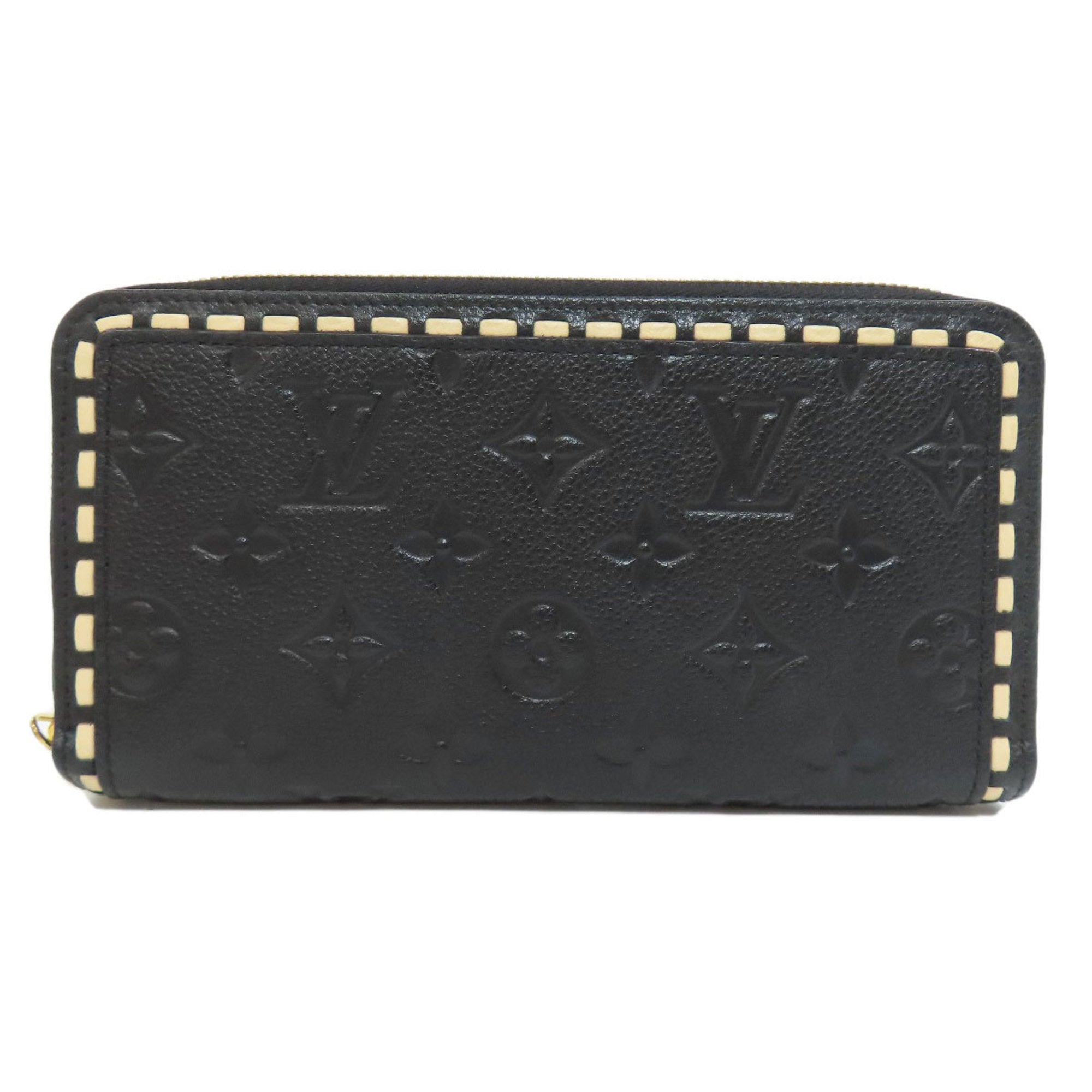 Louis Vuitton Noir Monogram Empreinte Long Wallet (Bi-Fold) (Pre-Owned)