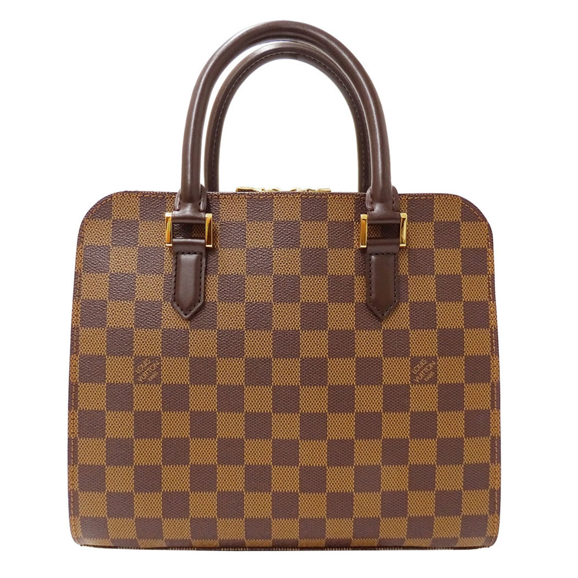 Louis Vuitton Brown Damier Canvas Handbag (Pre-Owned)
