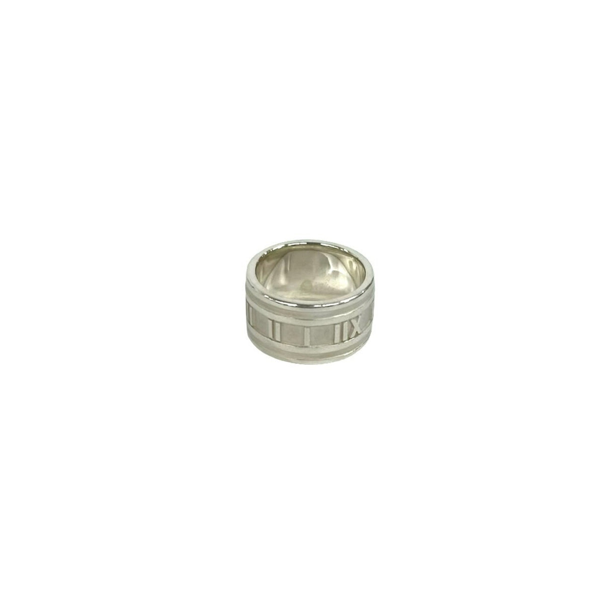 Tiffany Silver Silver 925 Band Ring (Pre-Owned)