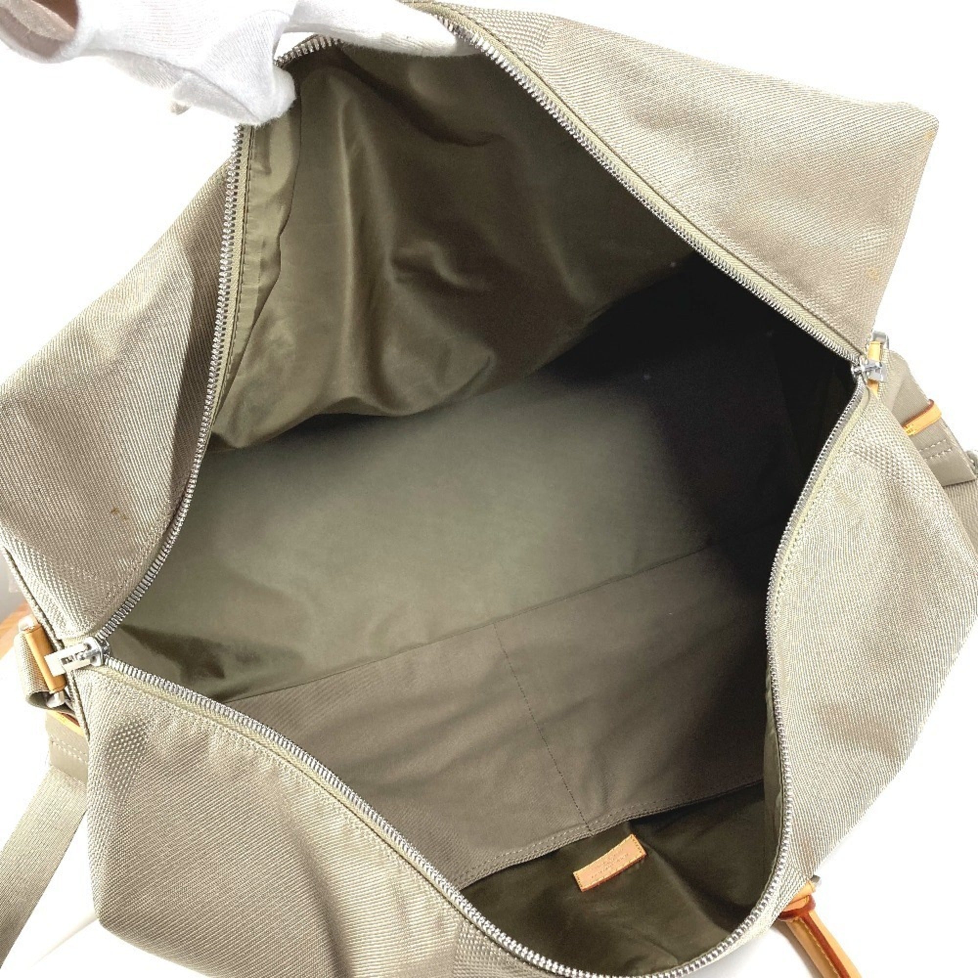 Louis Vuitton Beige Sable Damier Geant Canvas Boston Bag Shoulder Bag (Pre-Owned)