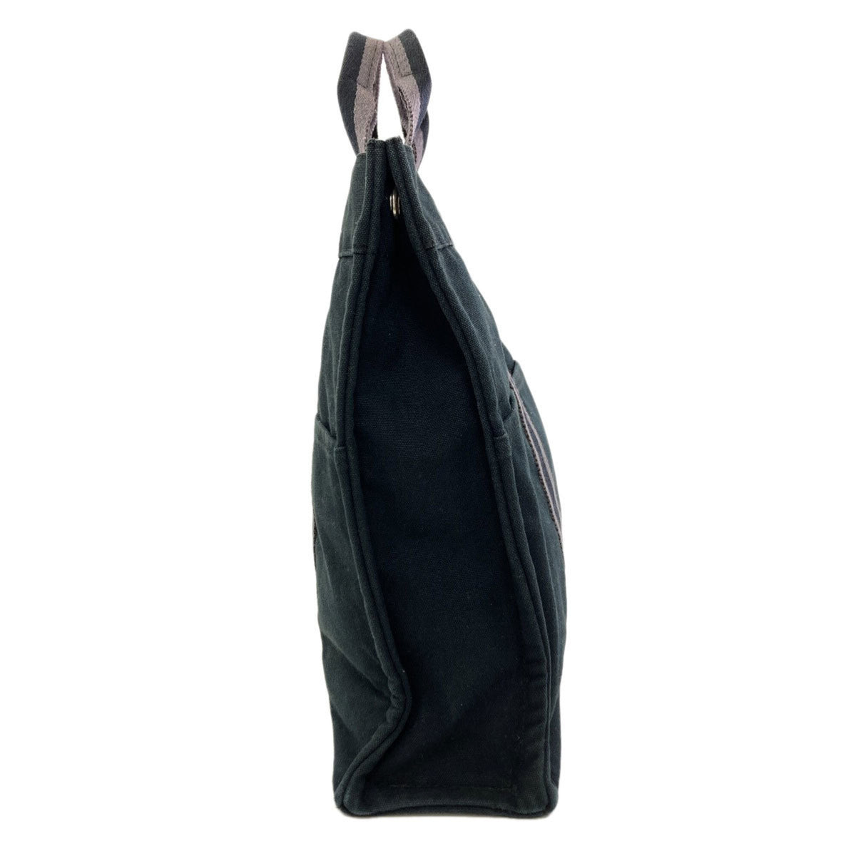 Hermes Black Canvas Handbag (Pre-Owned)