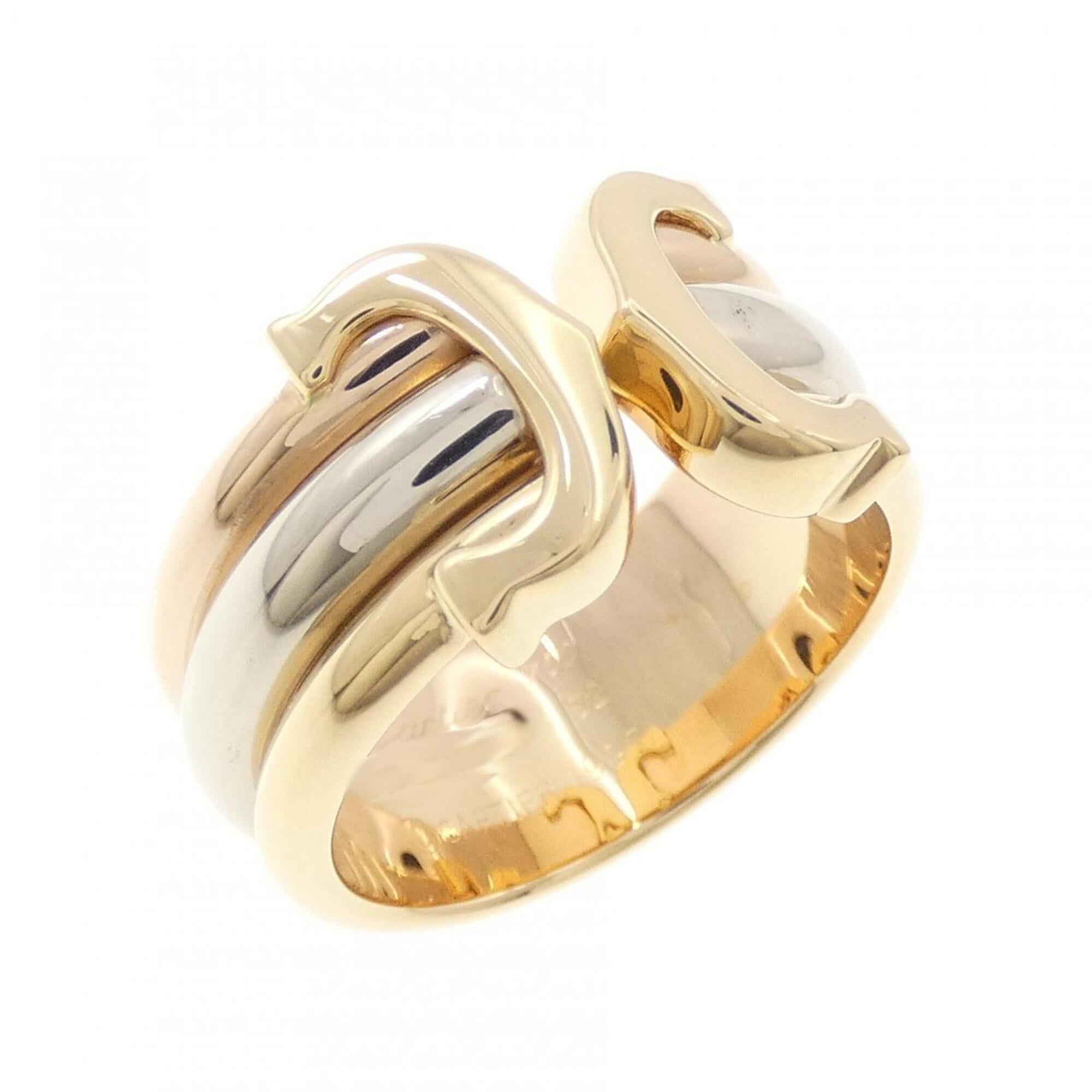 Cartier Yellow Gold (18K) Pink Gold (18K) White Gold (18K) Band Ring (Pre-Owned)