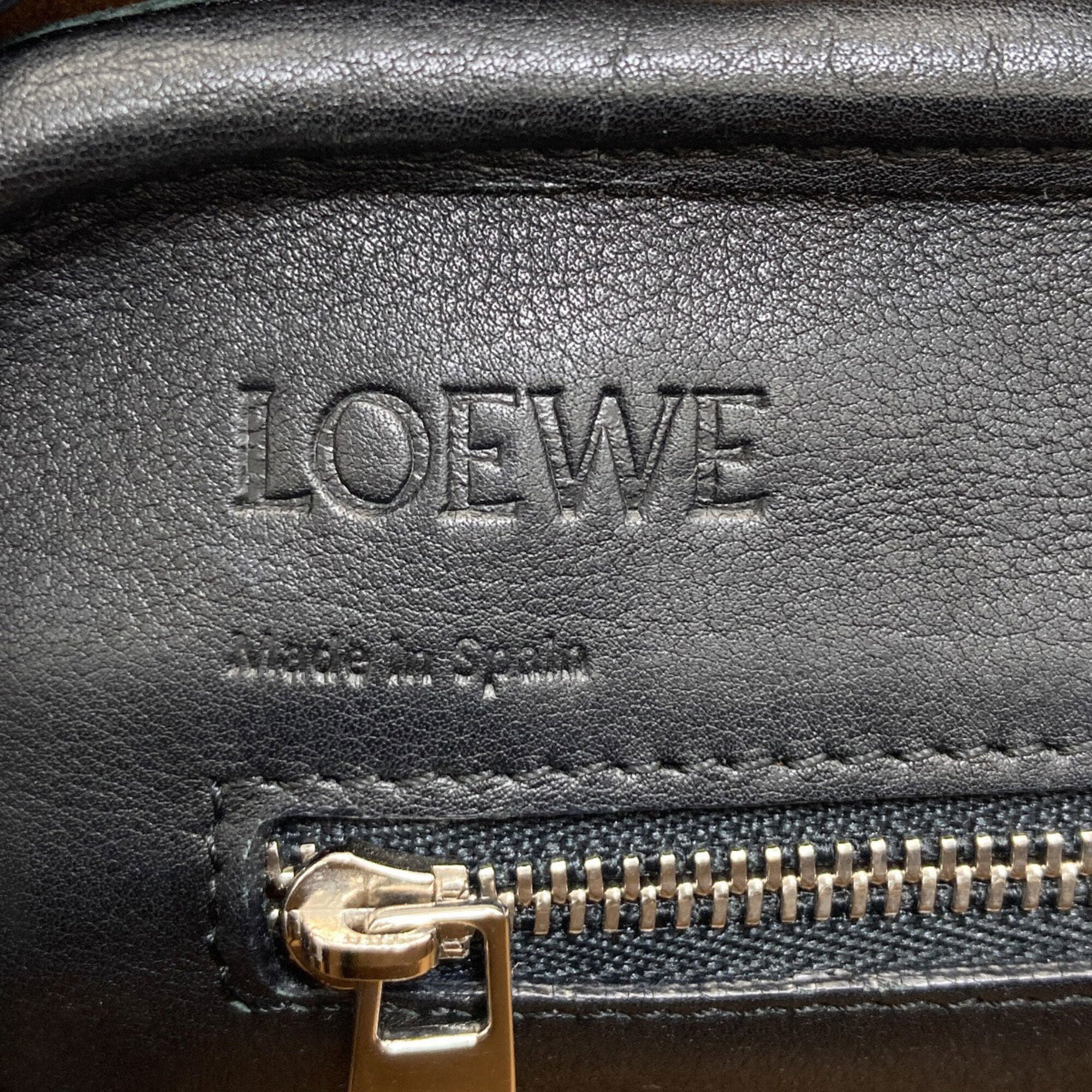 Loewe Black Leather Handbag (Pre-Owned)