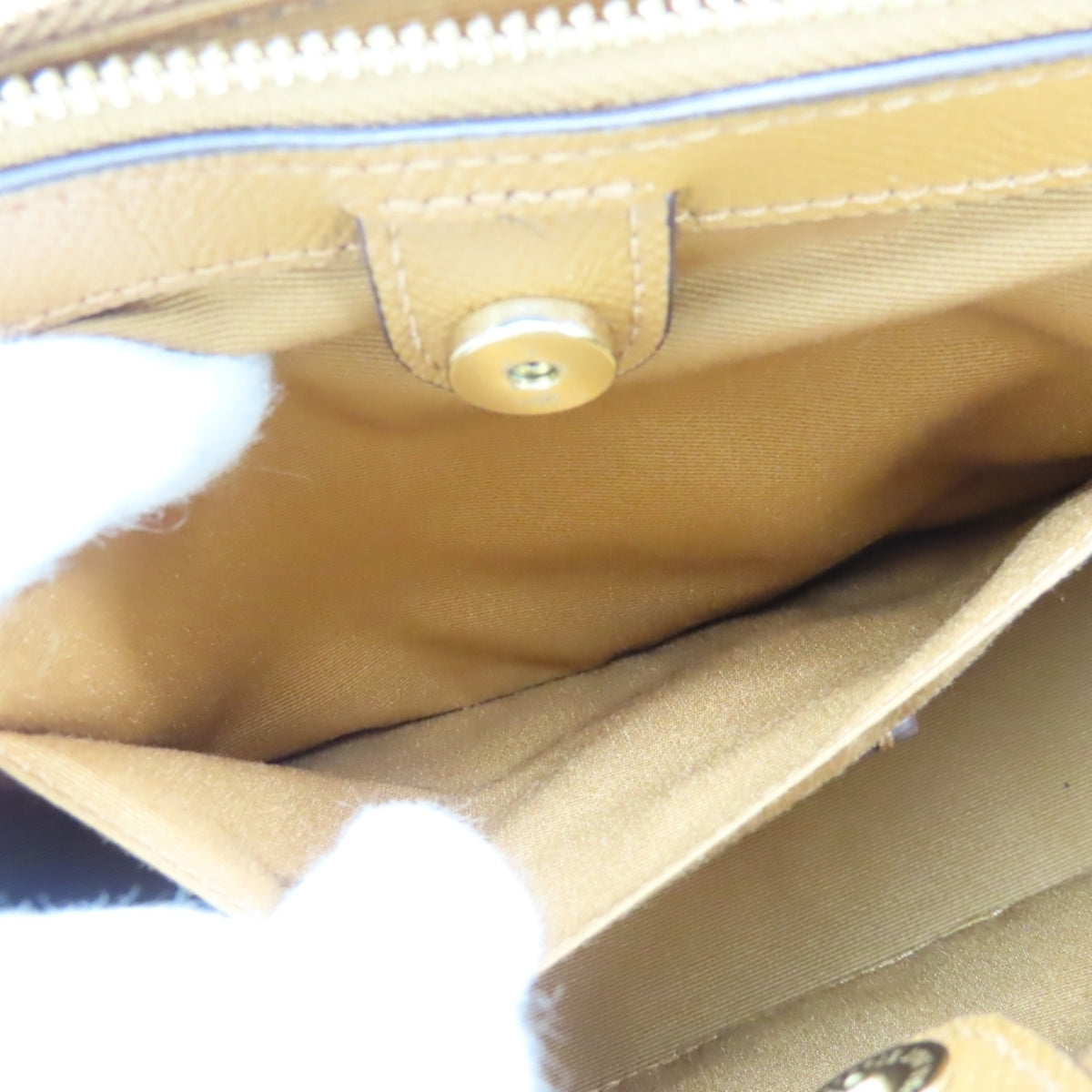Coach Brown Camel Leather Handbag Shoulder Bag (Pre-Owned)