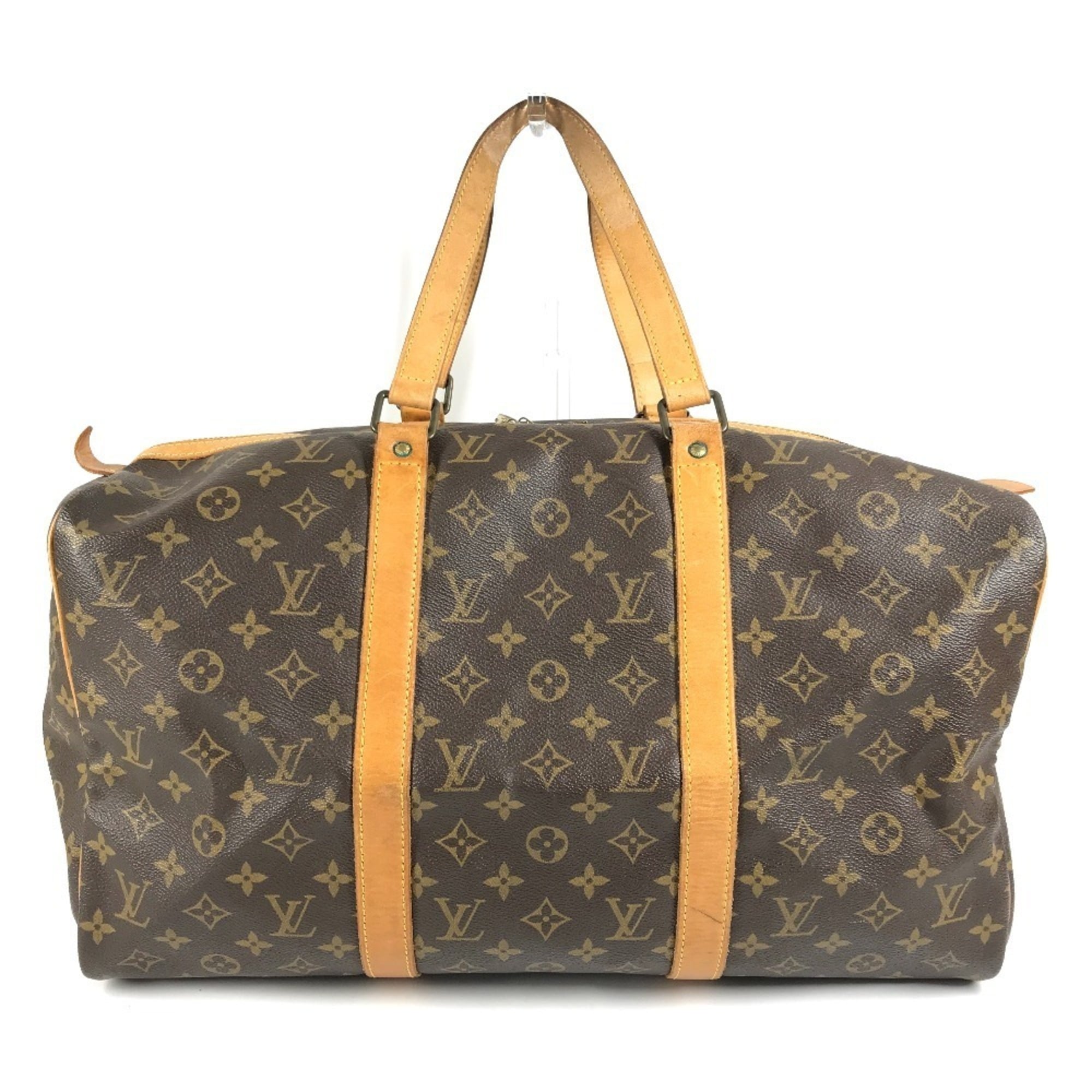 Louis Vuitton Brown Monogram Canvas Boston Bag Handbag (Pre-Owned)
