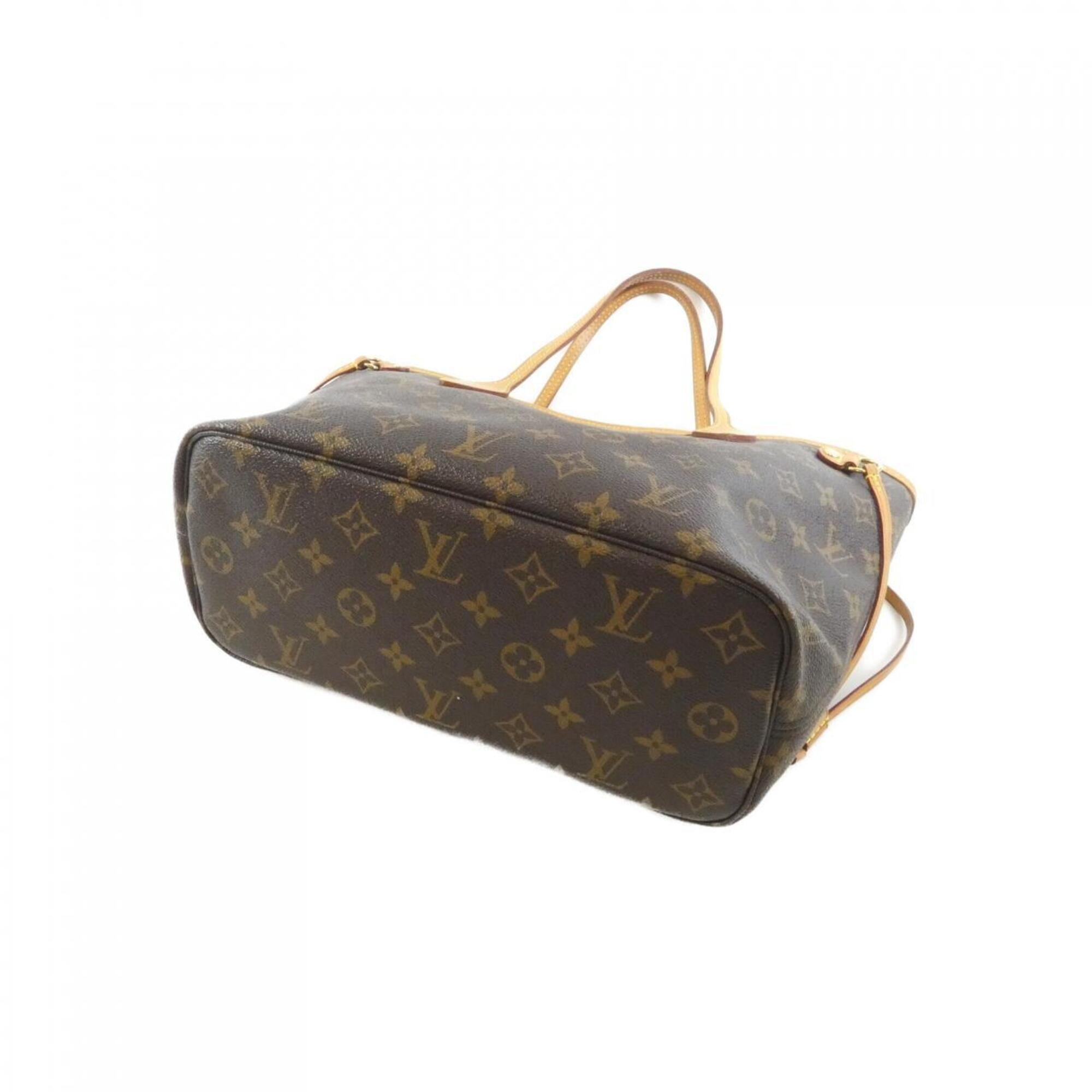 Louis Vuitton Monogram Marron Coated Canvas Handbag (Pre-Owned)