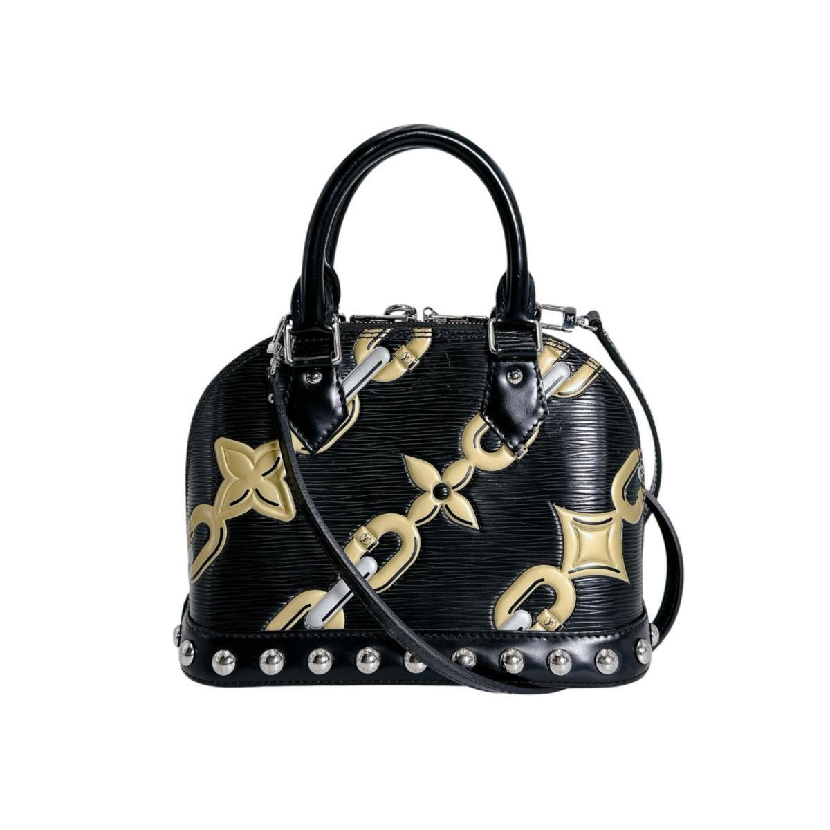 Louis Vuitton Noir Epi Leather Shoulder Bag (Pre-Owned)