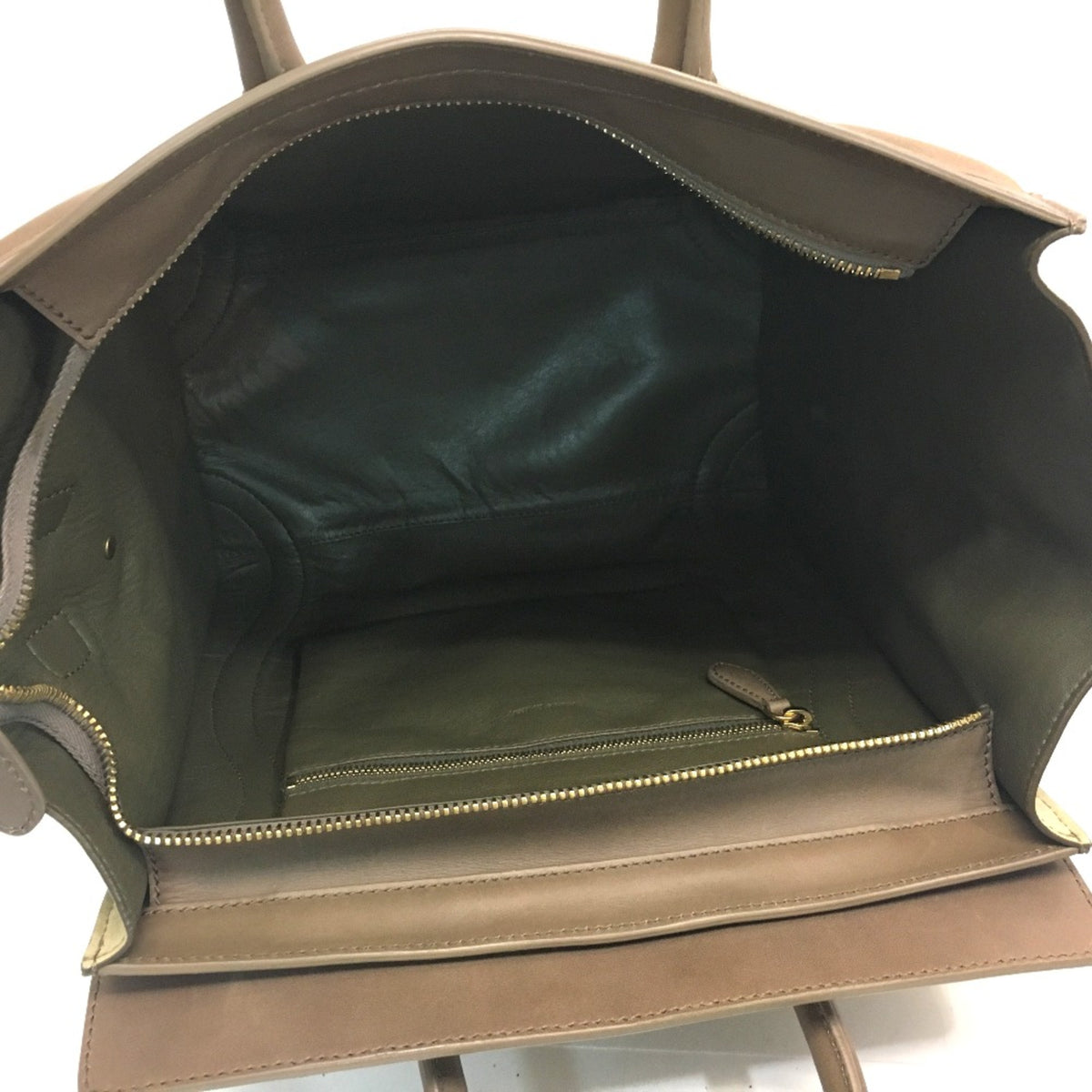 Celine Gray Leather Handbag (Pre-Owned)