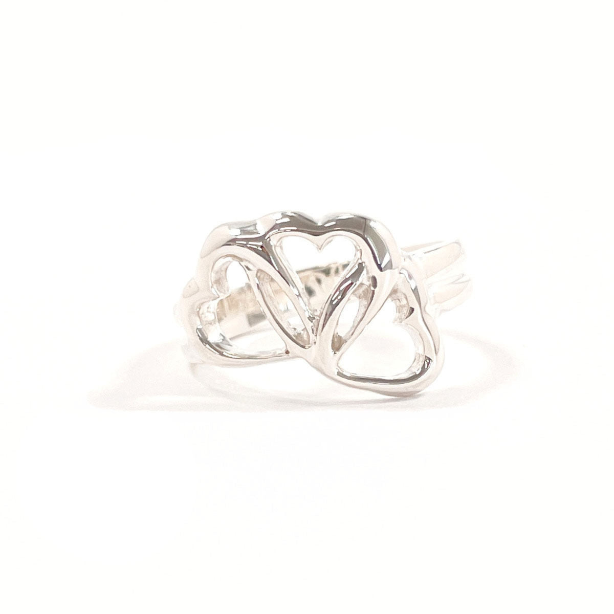 Tiffany Silver Silver 925 Band Ring (Pre-Owned)
