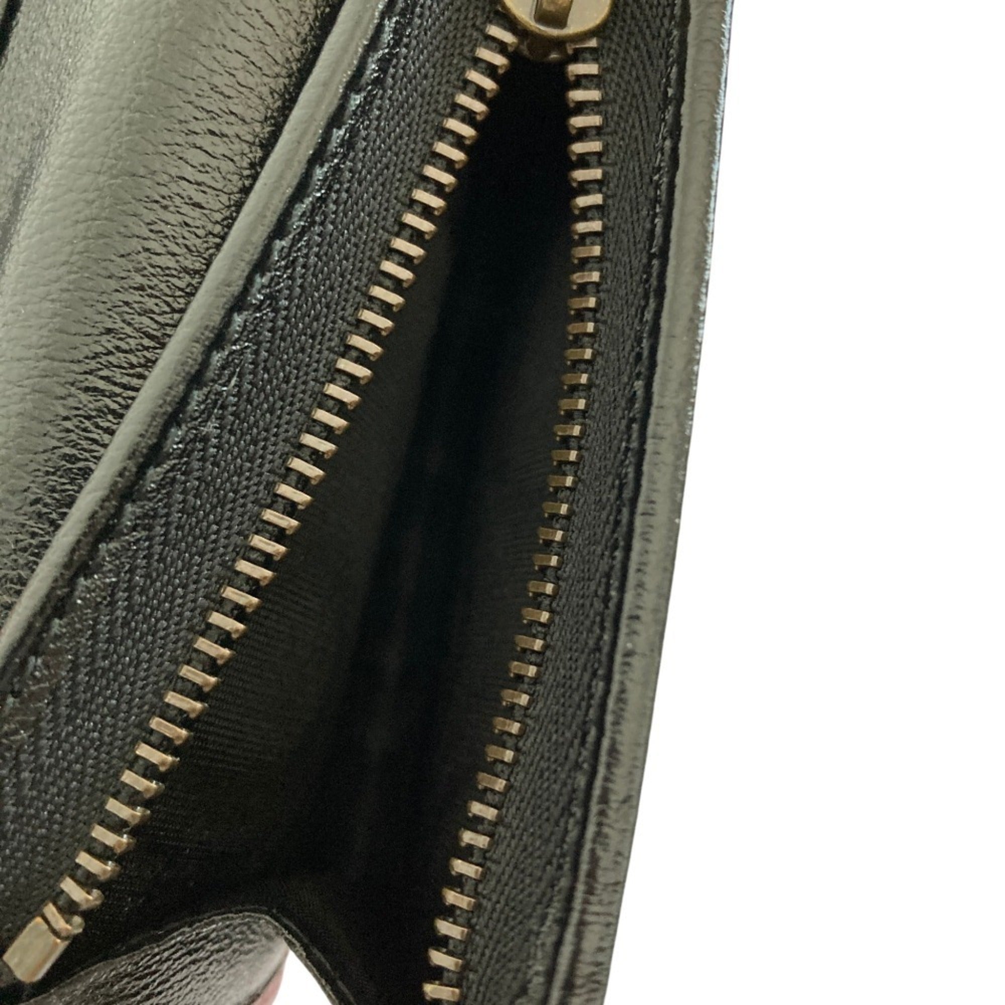 Gucci Black Leather Wallet (Bi-Fold) (Pre-Owned)