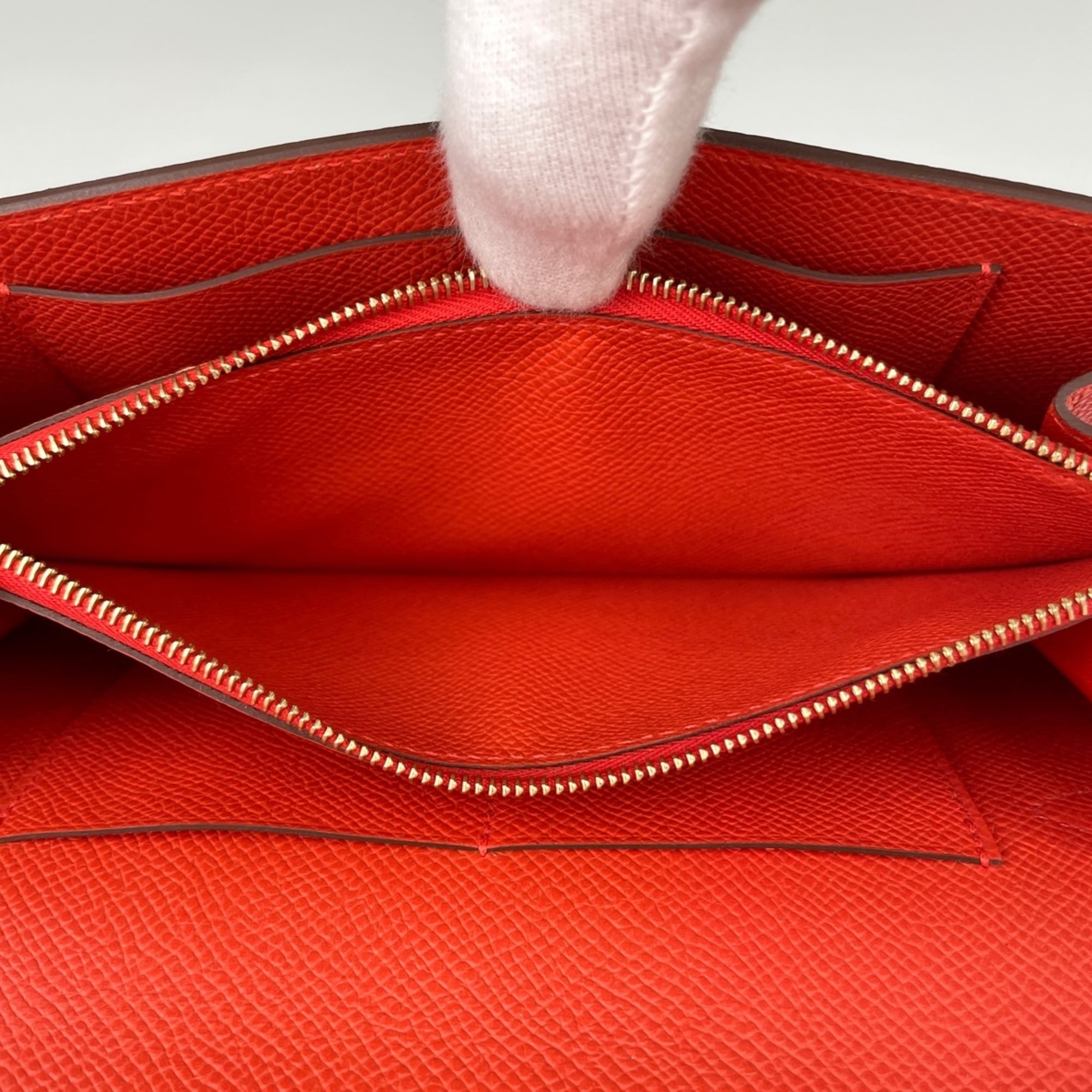 Hermes Kelly Capucine Epsom Leather Shoulder Bag (Pre-Owned)