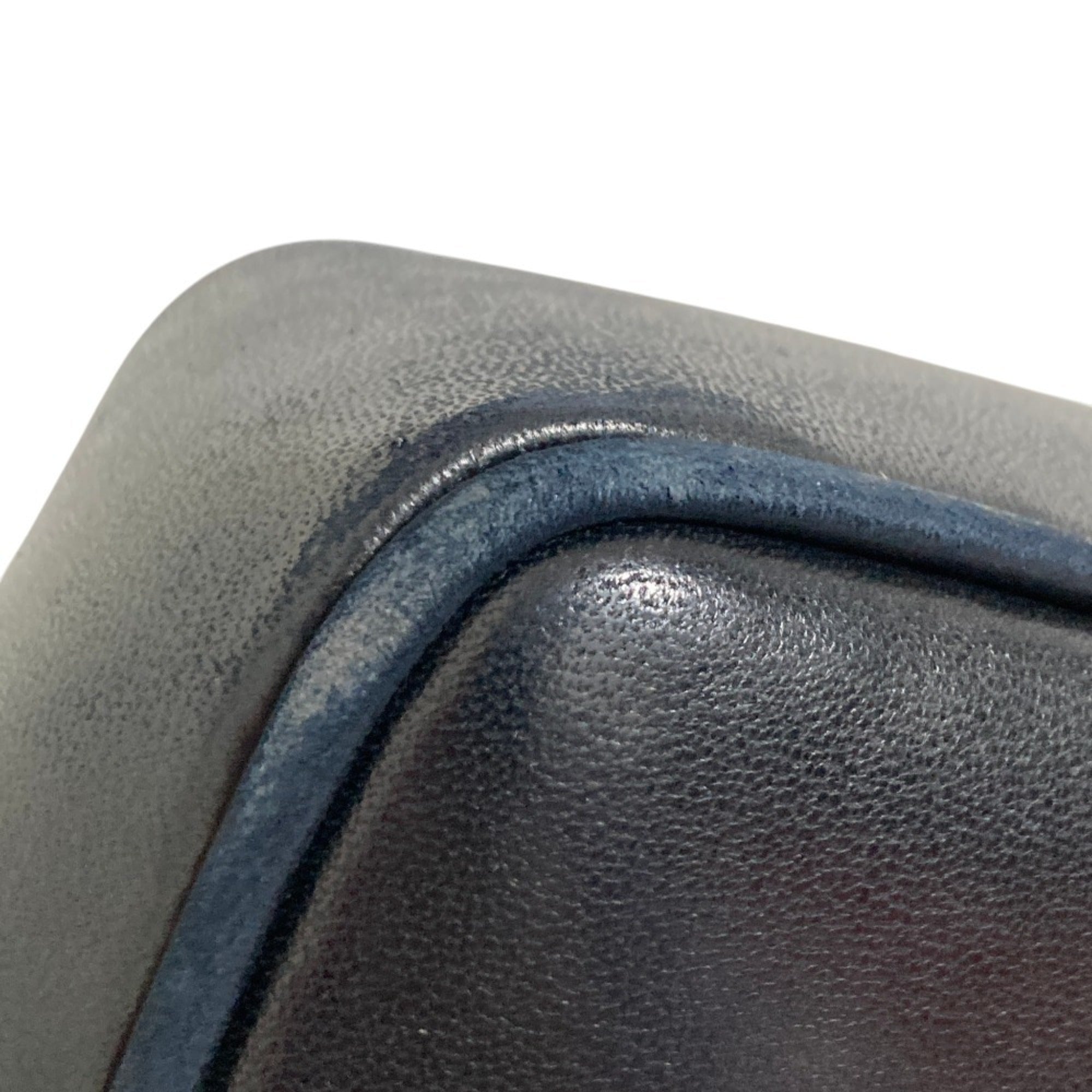 Chanel Black Leather Shoulder Bag Tote Bag (Pre-Owned)