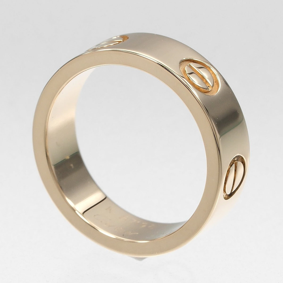 Cartier Yellow Gold Yellow Gold Band Ring (Pre-Owned)