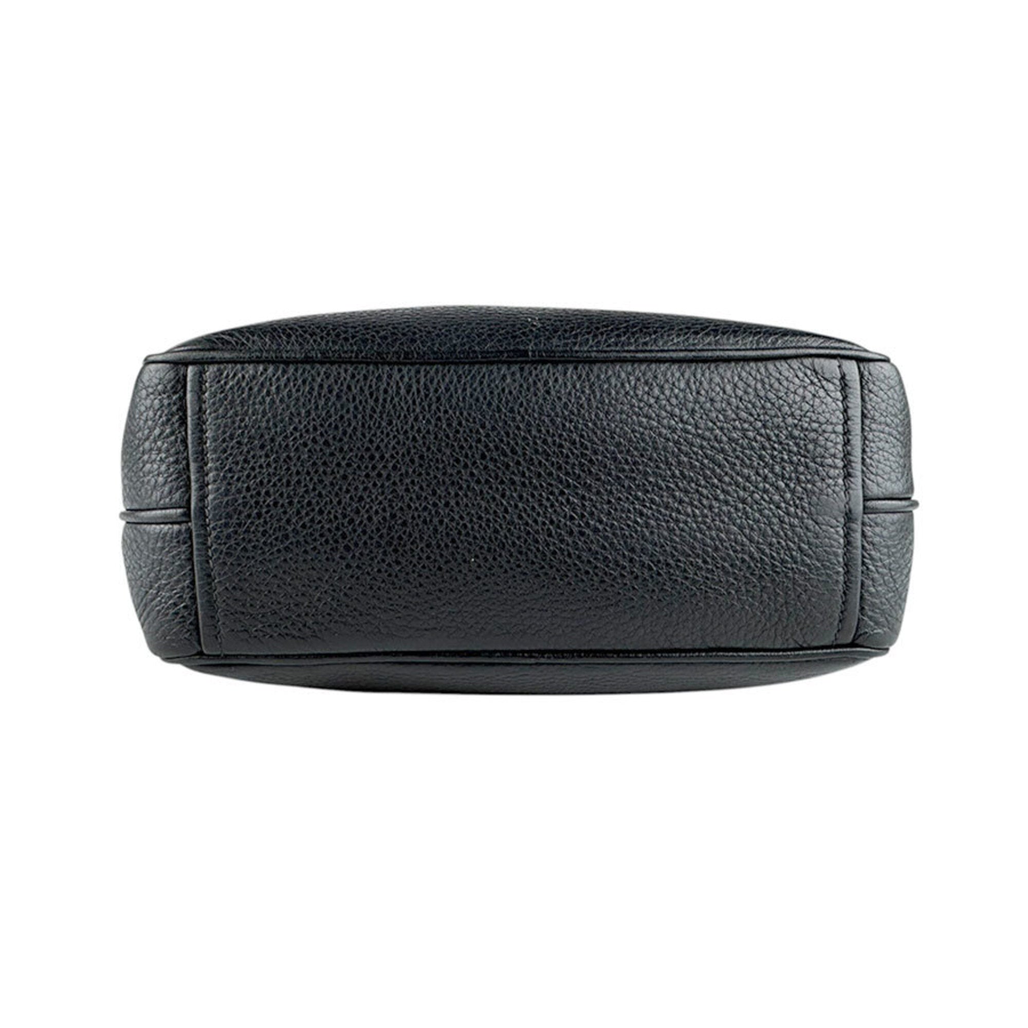Prada Black Leather Shoulder Bag (Pre-Owned)