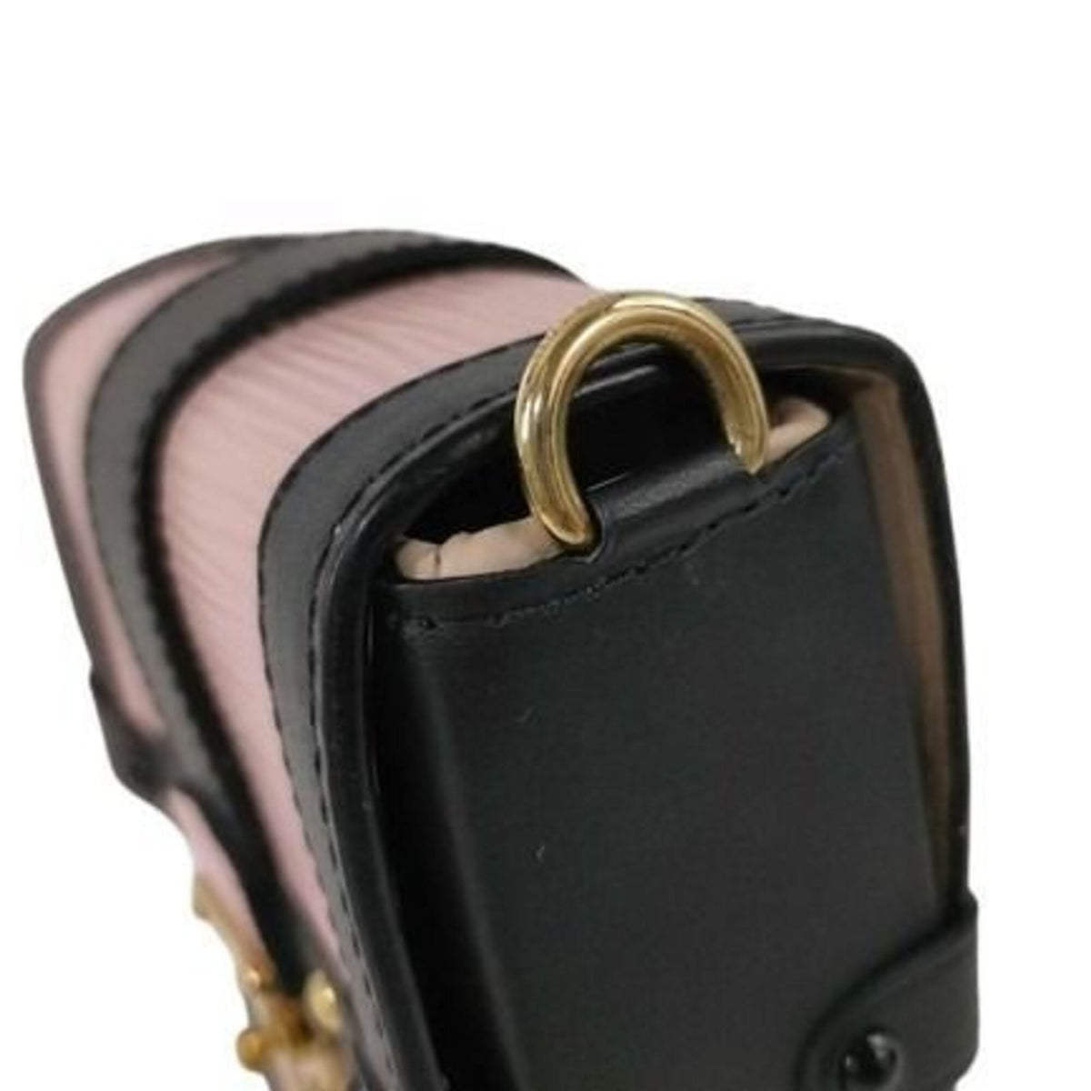 Louis Vuitton Black Rose Ballerine Leather Pochette Shoulder Bag (Pre-Owned)