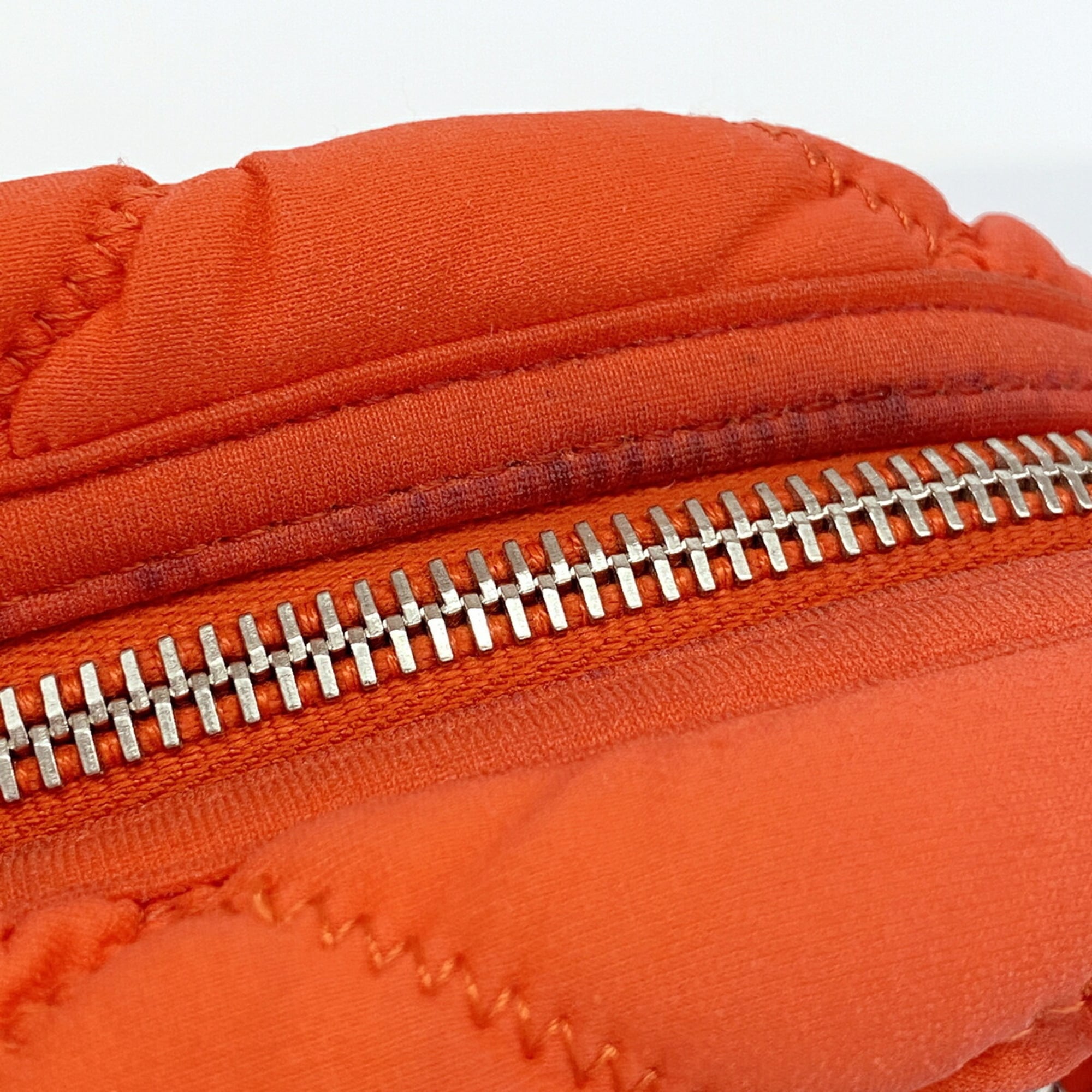 Chanel Red Color Nylon Shoulder Bag (Pre-Owned)