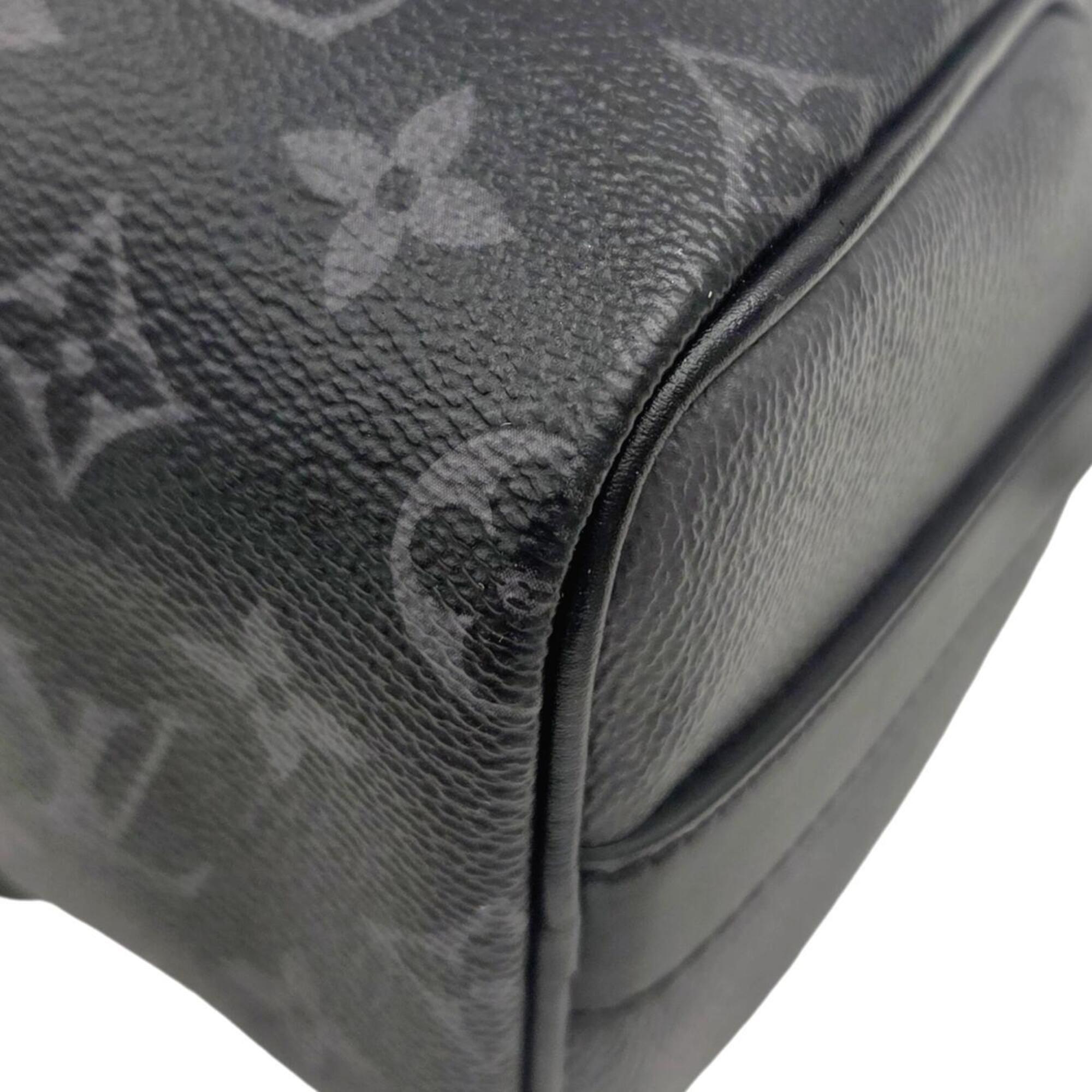 Louis Vuitton Monogram Eclipse Black Gray Monogram Eclipse Monogram Eclipse Boston Bag Shoulder Bag (Pre-Owned)