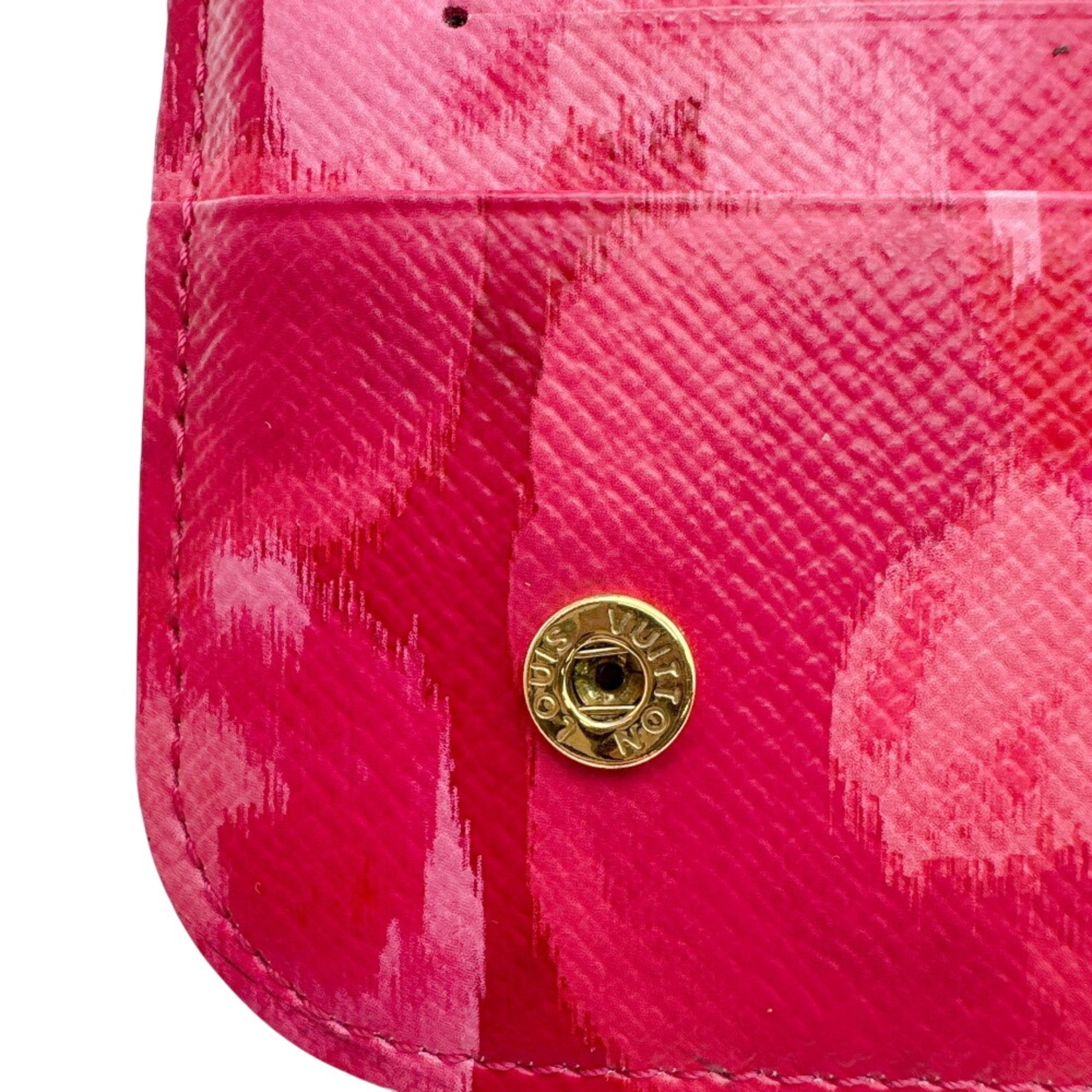 Louis Vuitton Brown Indian Rose Monogram Leather Long Wallet (Bi-Fold) (Pre-Owned)
