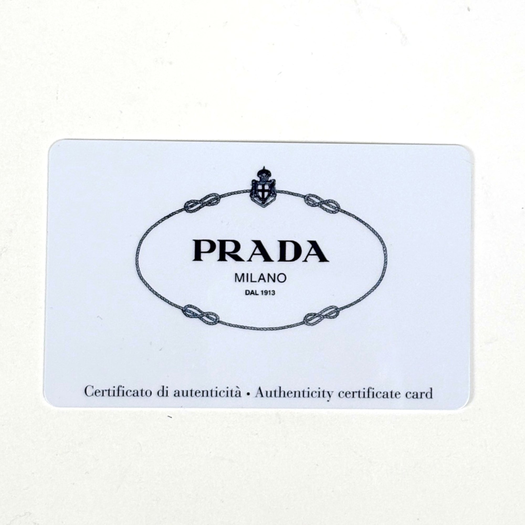 Prada White Denim Tote Bag (Pre-Owned)