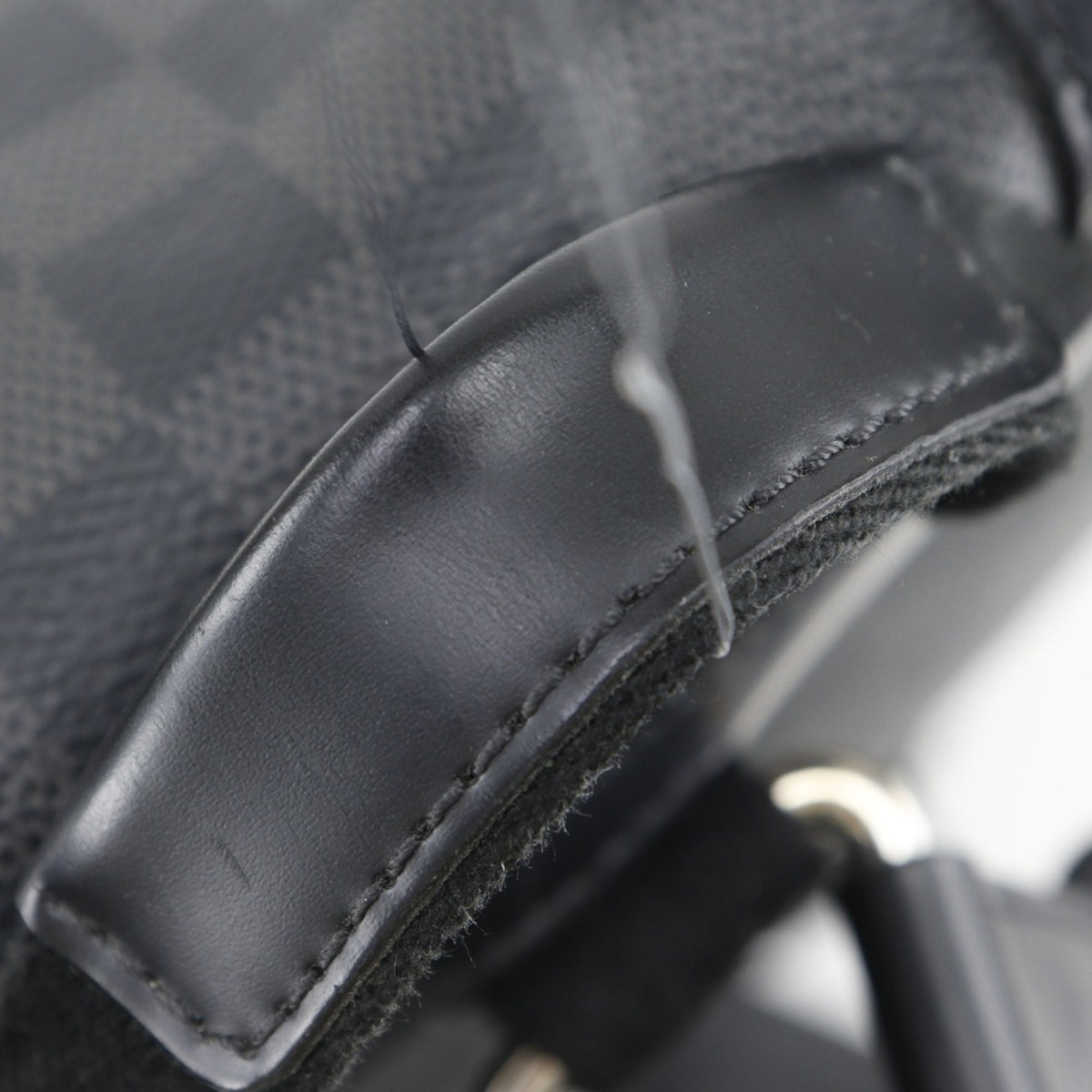 Louis Vuitton Black Damier Graphite Canvas Backpack (Pre-Owned)
