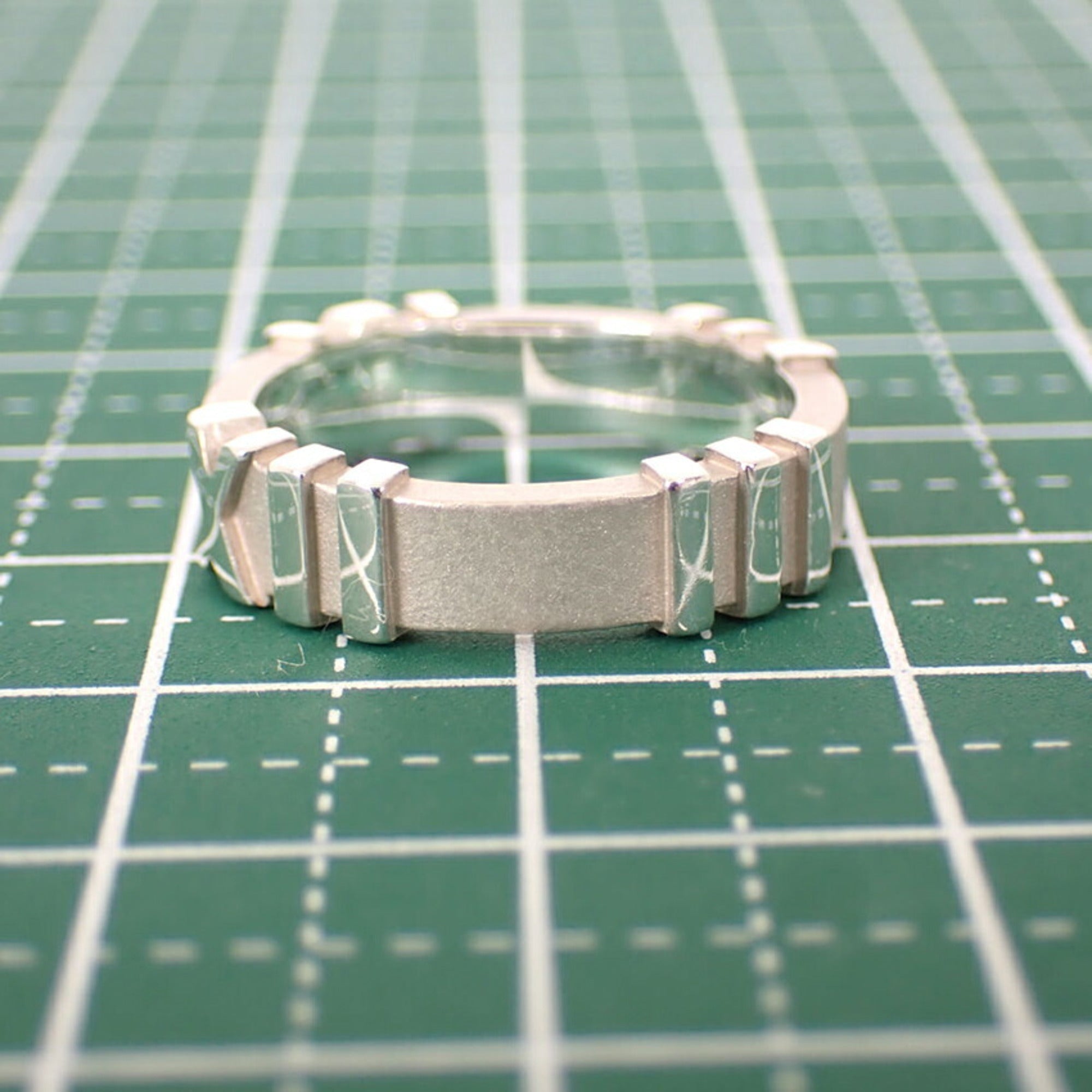 Tiffany Sterling Silver 925 Band Ring (Pre-Owned)