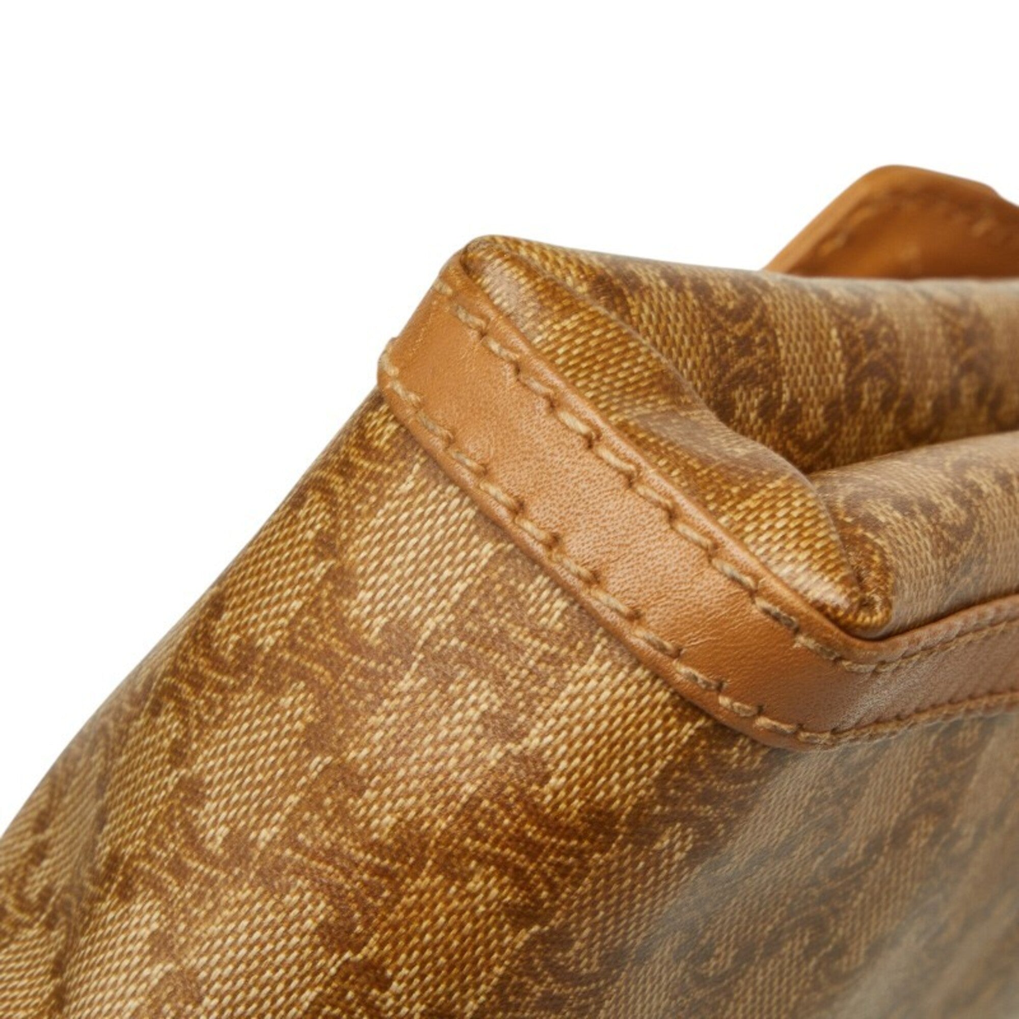 Celine Beige Pvc Leather Shoulder Bag (Pre-Owned)